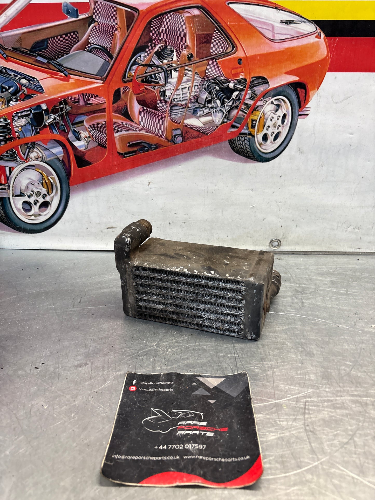 Porsche 944 Turbo Oil Cooler, used 95120730902
