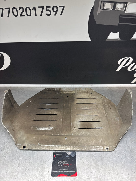 Porsche 944 engine tray / belly pan / undertray used. Aluminium. 94434116103