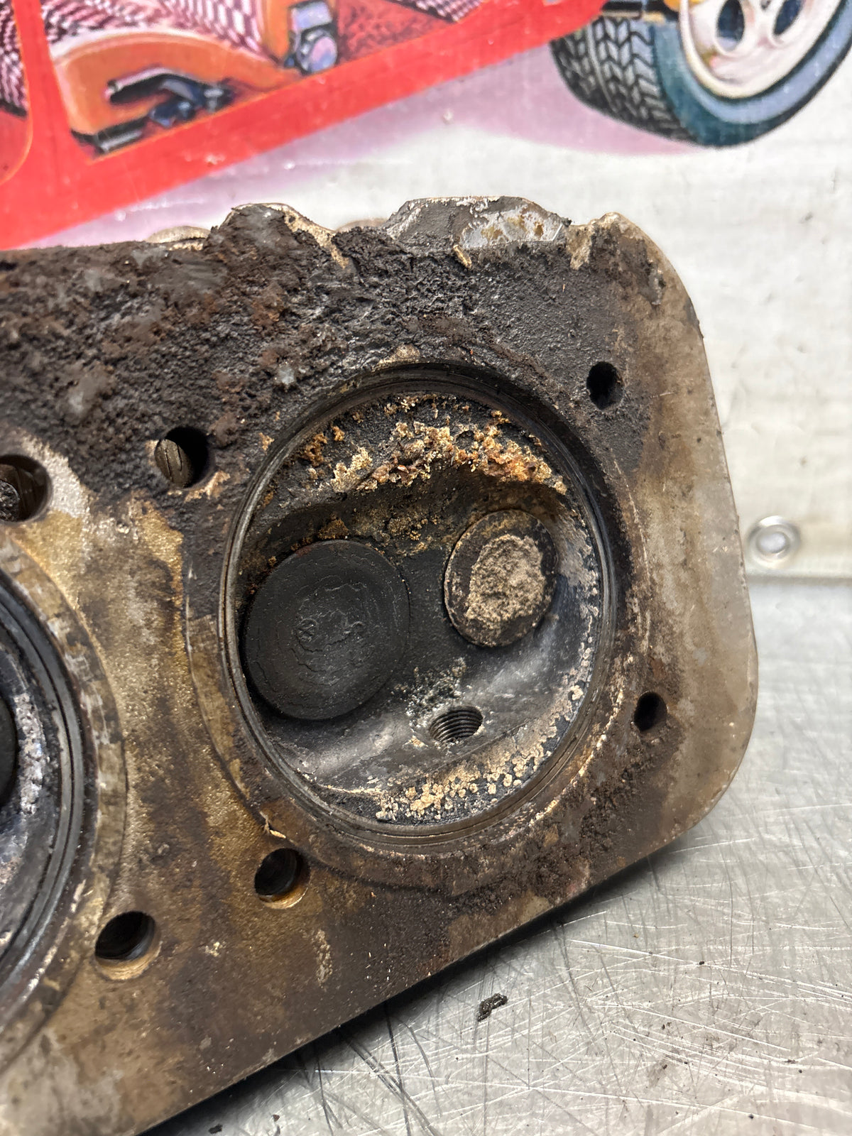 Porsche 914, cylinder head, used 022101372