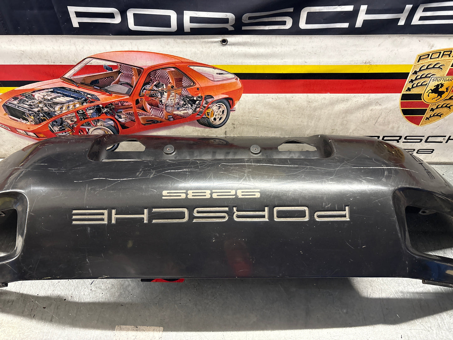 Porsche 928S rear bumper, used 928505023