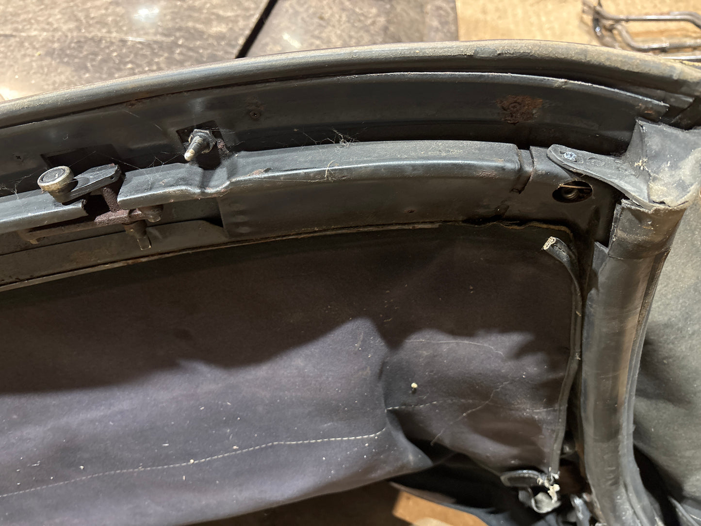 Porsche 944 convertible, cabrio soft top, spares or repair