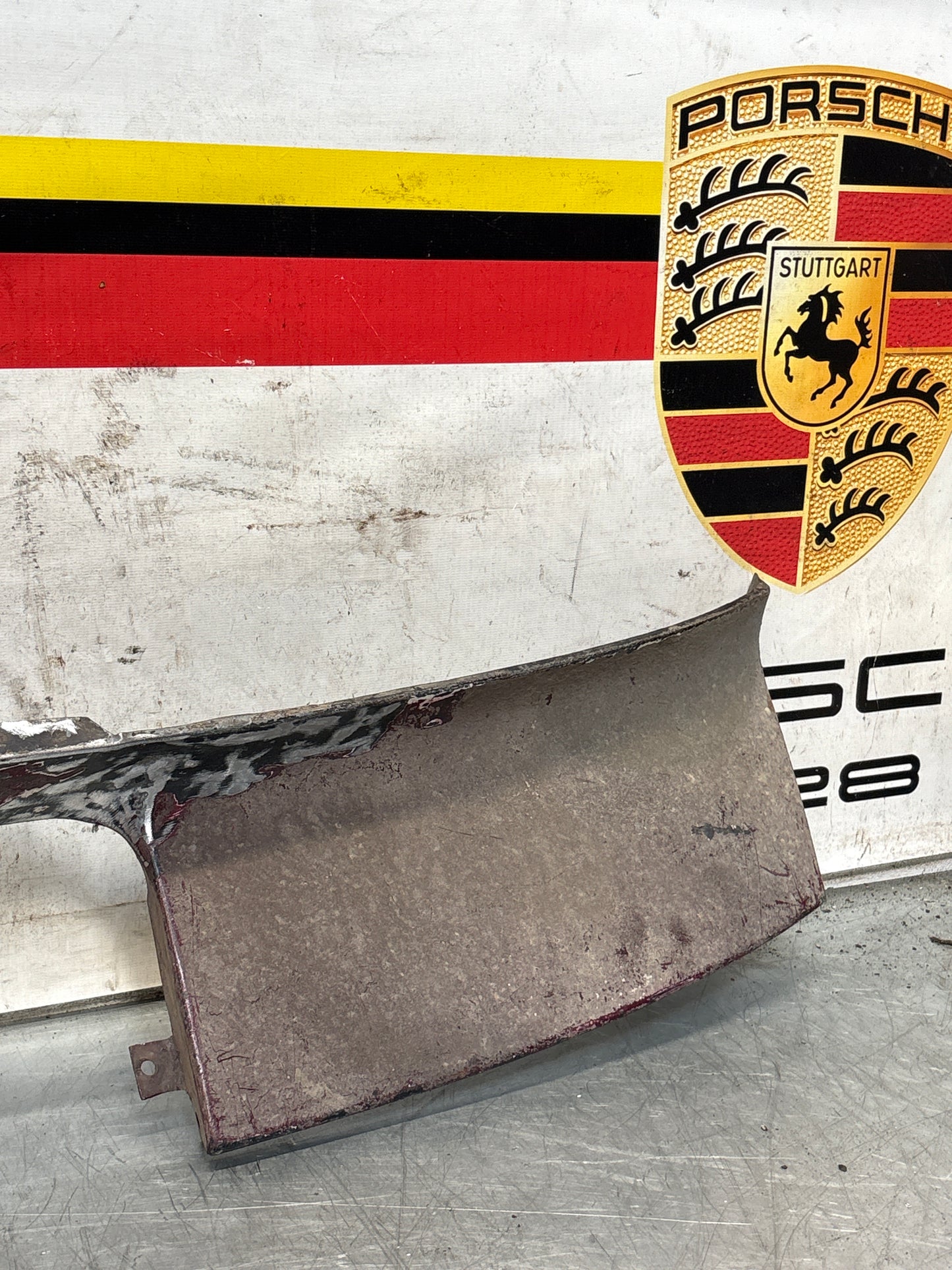 Porsche 924 Lower front valance, used, 94450303501  good condition