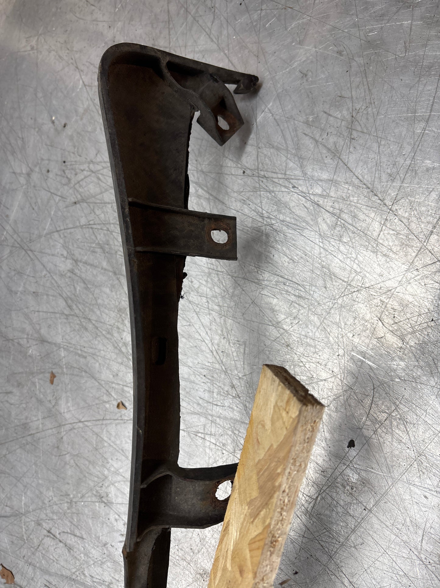 Porsche 944 lower door sill trim molding left side, used 95155919500