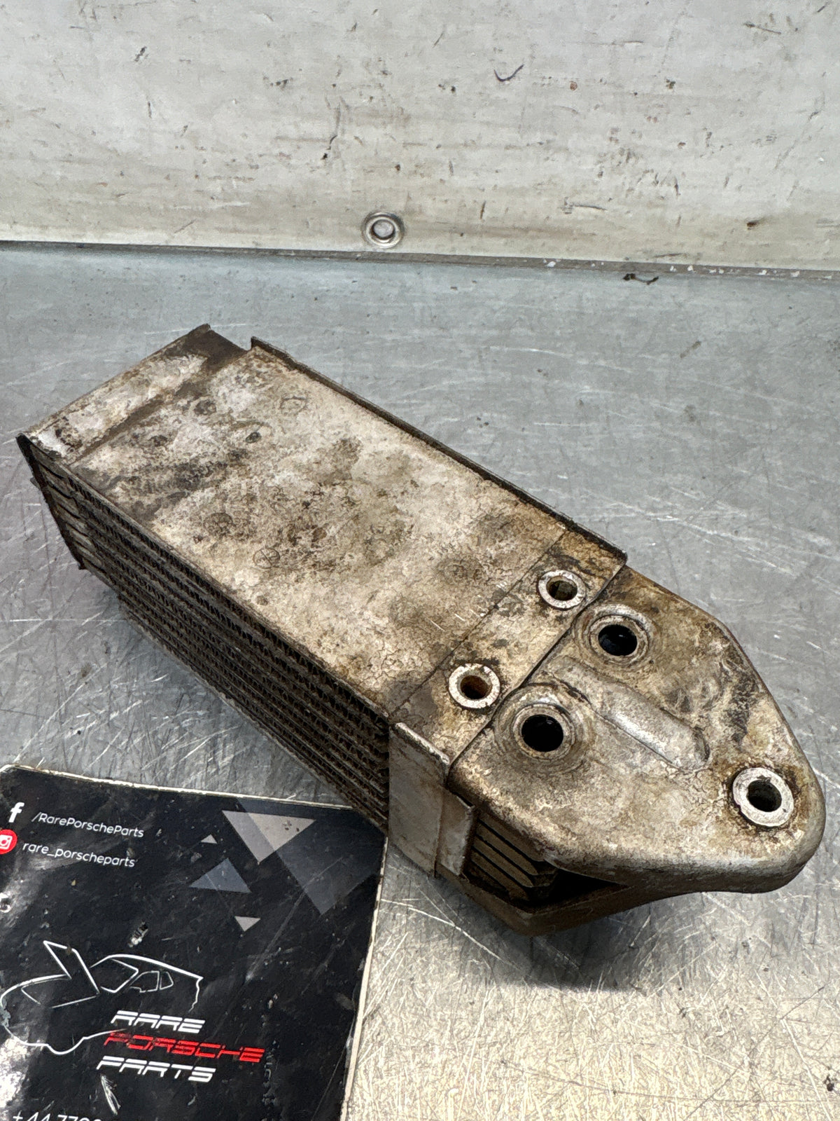 Porsche 914 oil cooler, used 021117021B