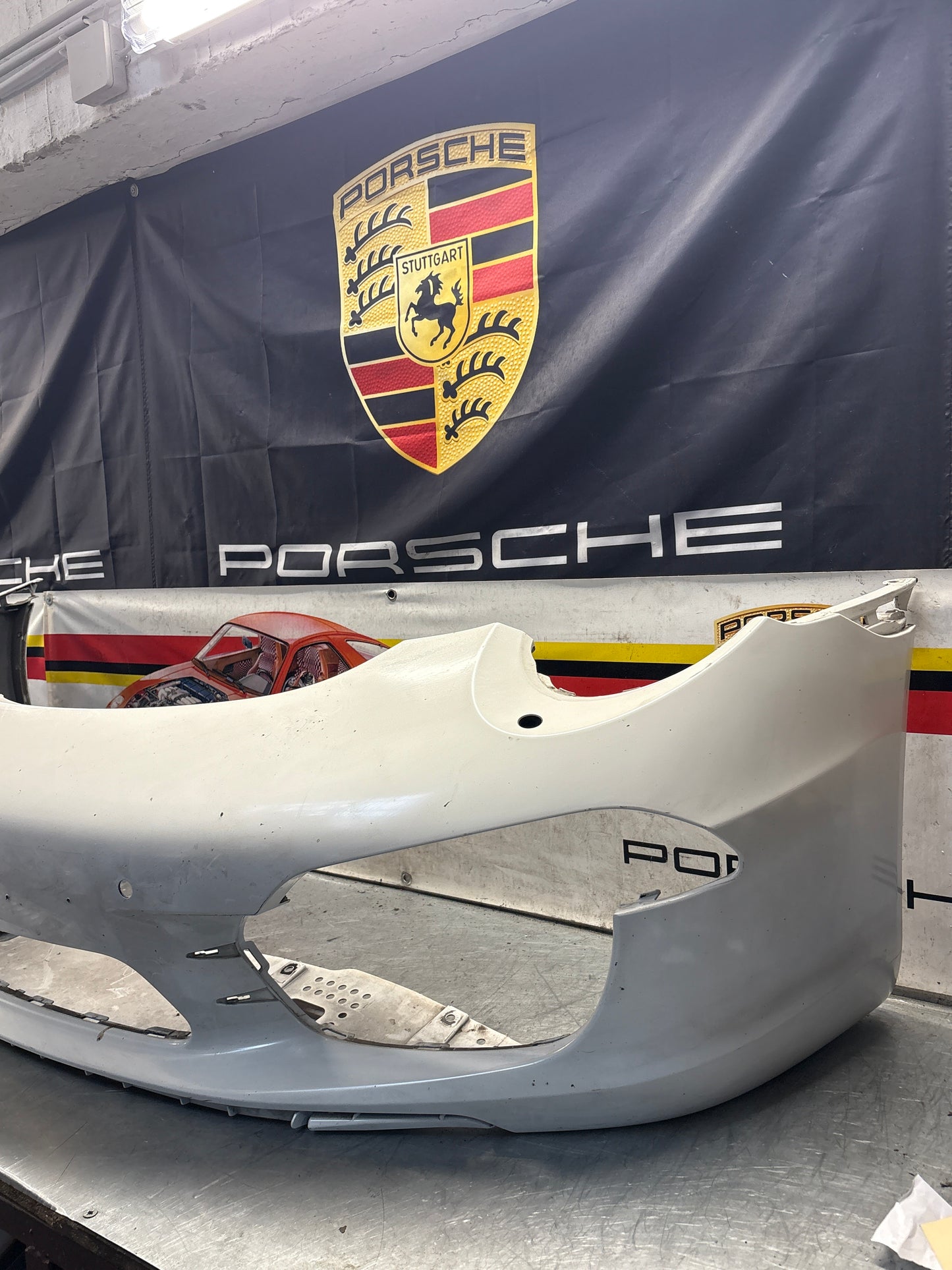 Porsche 911 991 Front bumper, used 99150532101C9A