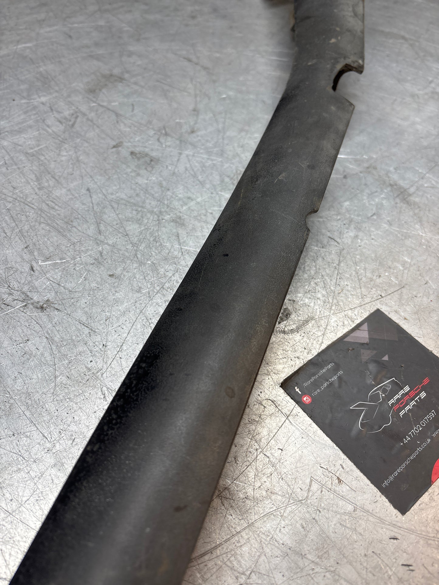 Porsche 944 lower door sill trim molding left side, used 95155919500