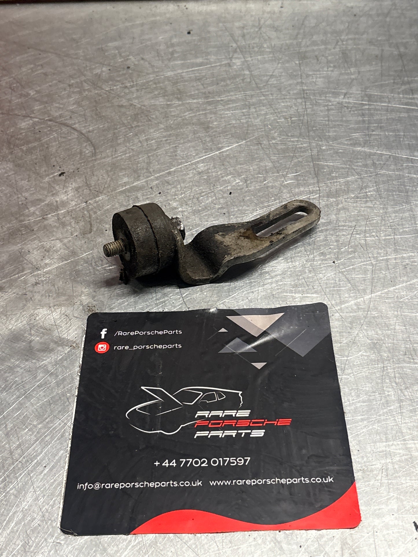 Porsche 924 alternator bracket,  046903255B used, LHD only
