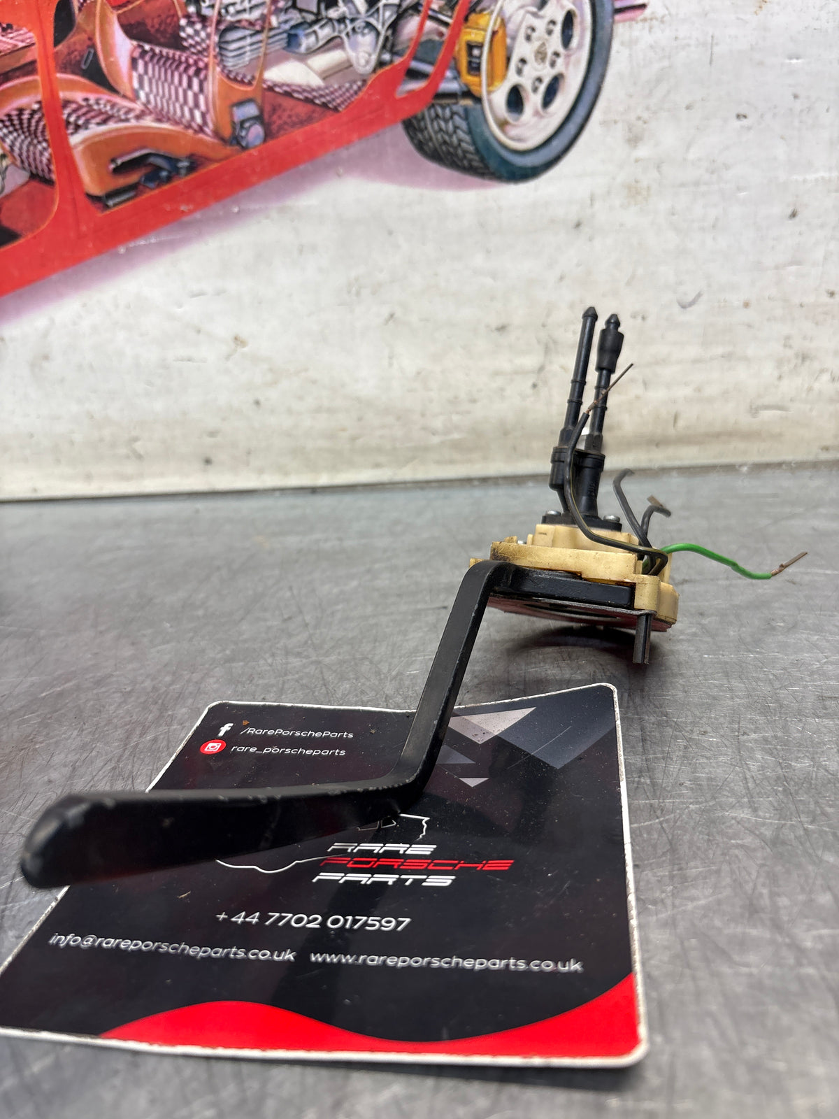 Porsche 914 steering coloumn wiper switch, used 91461391515