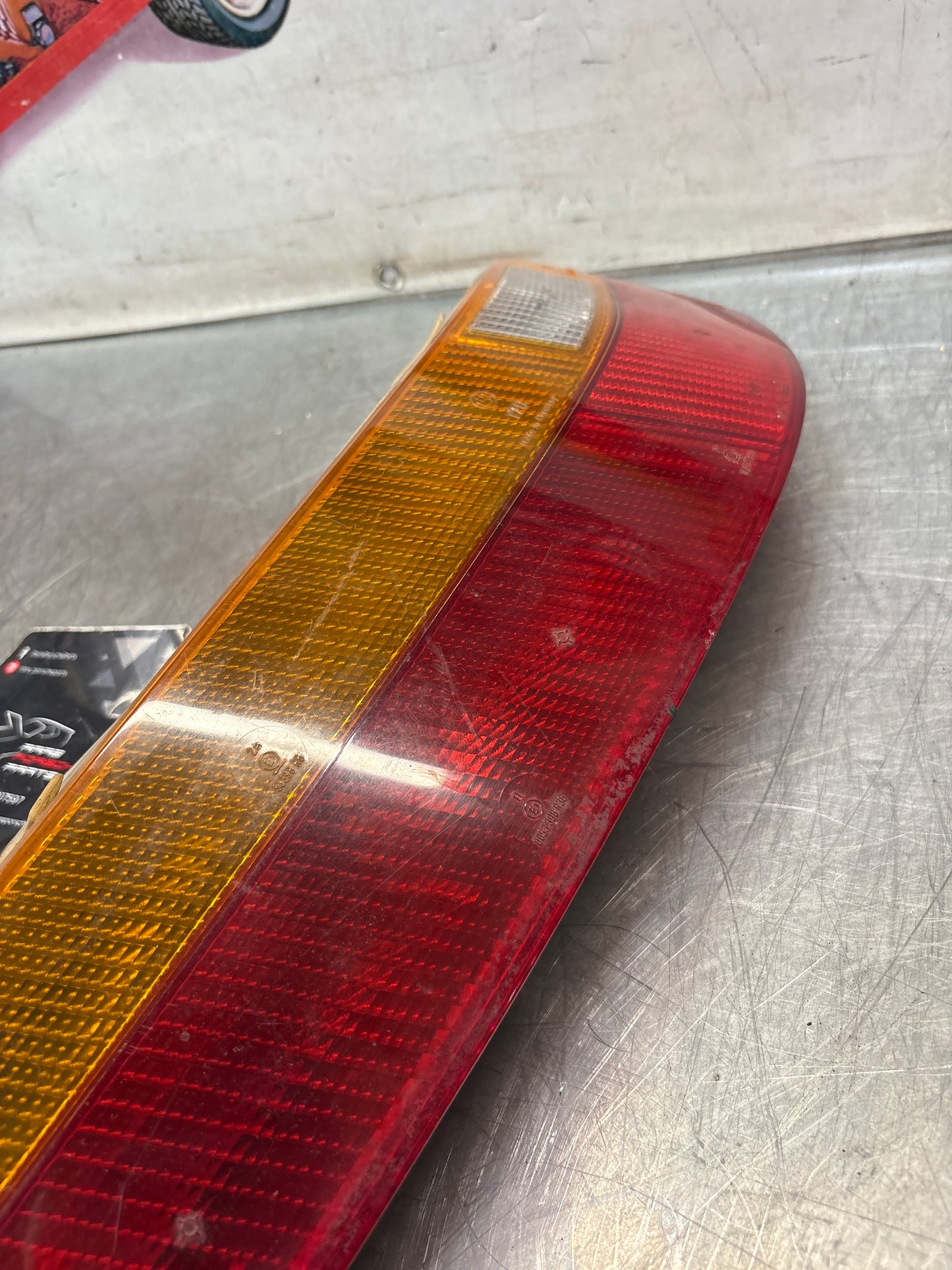 Porsche 928 rear left tail light, used, 92863104300