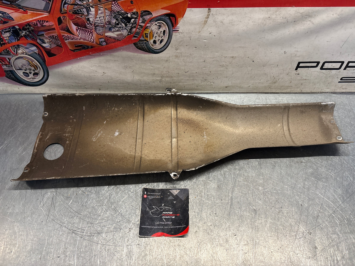 Porsche 928 heat protection plate,  92850449101, used