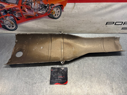 Porsche 928 heat protection plate,  92850449101, used