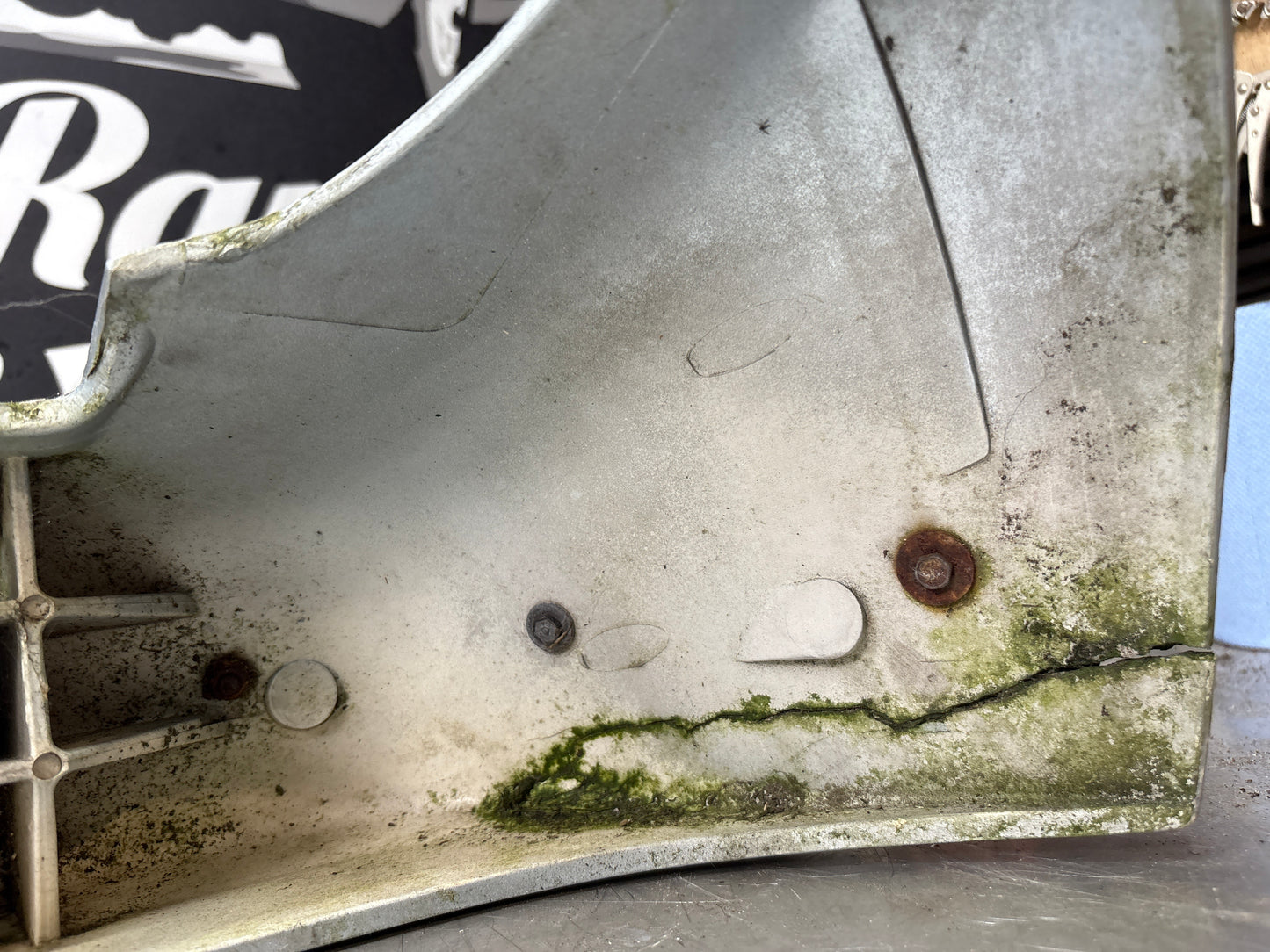 Porsche 944 S2/Turbo rear bumper, used 93150538700 / 95150506900