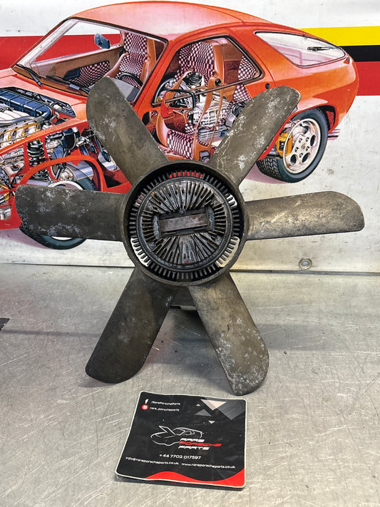 Porsche 928 Engine cooling viscous fan with bracket used 92810613701, 9281061101R