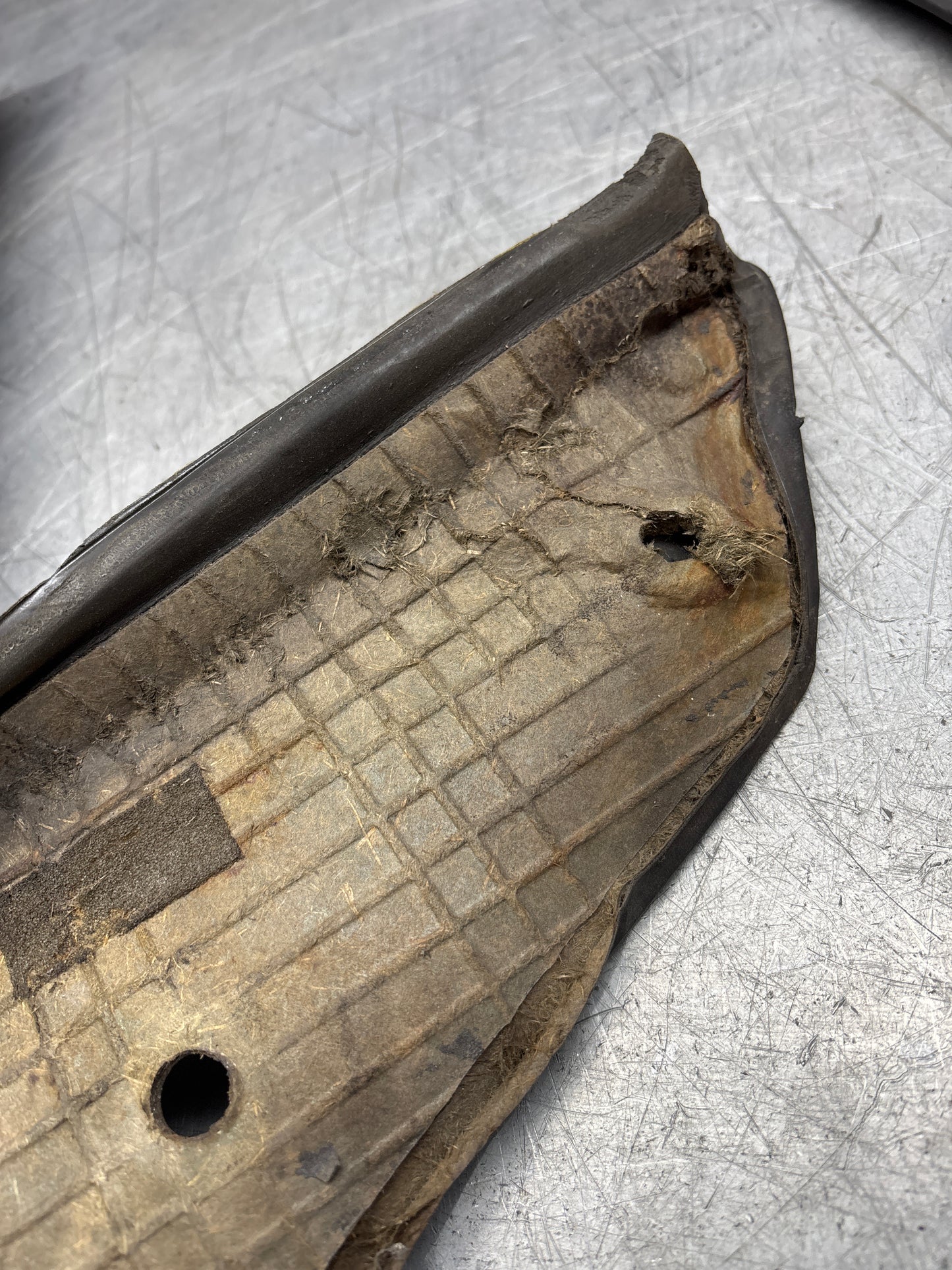 Porsche 944 924 black rear interior C Post trims/cards. Quarter panel trim used 94455502101 94455502201