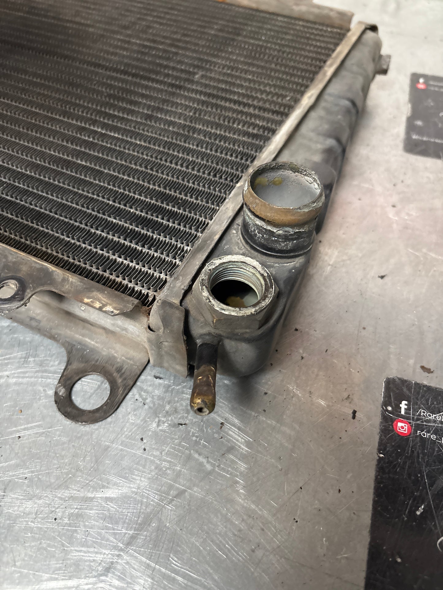 Porsche 924 radiator used 477121251A pressure tested