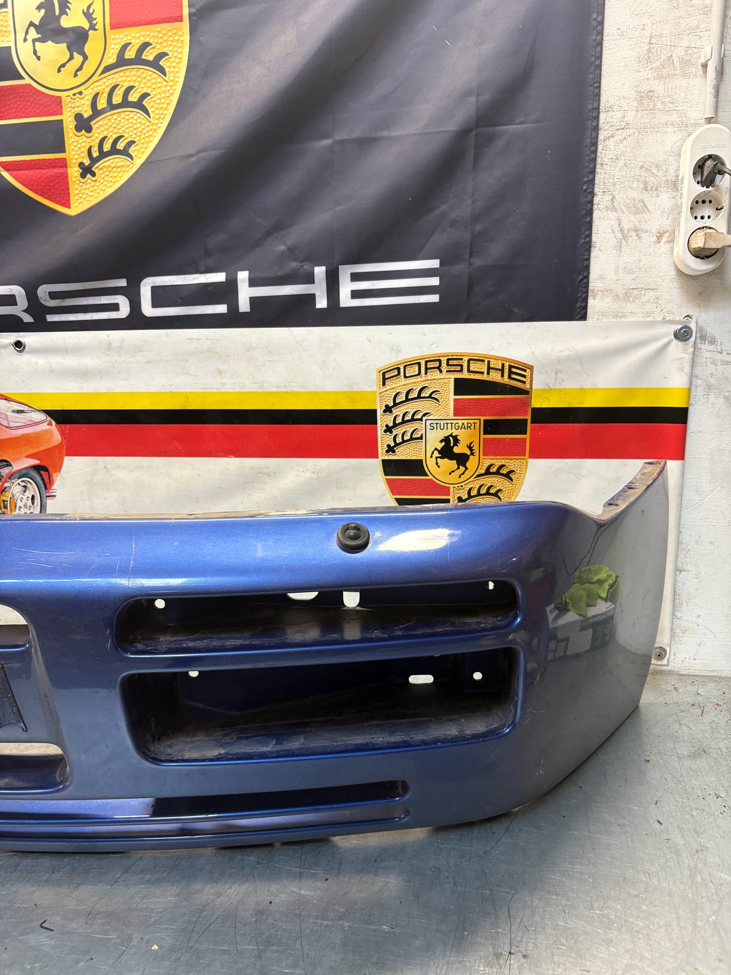 Porsche 944 S2 / Late turbo front bumper, used condition 95150537100