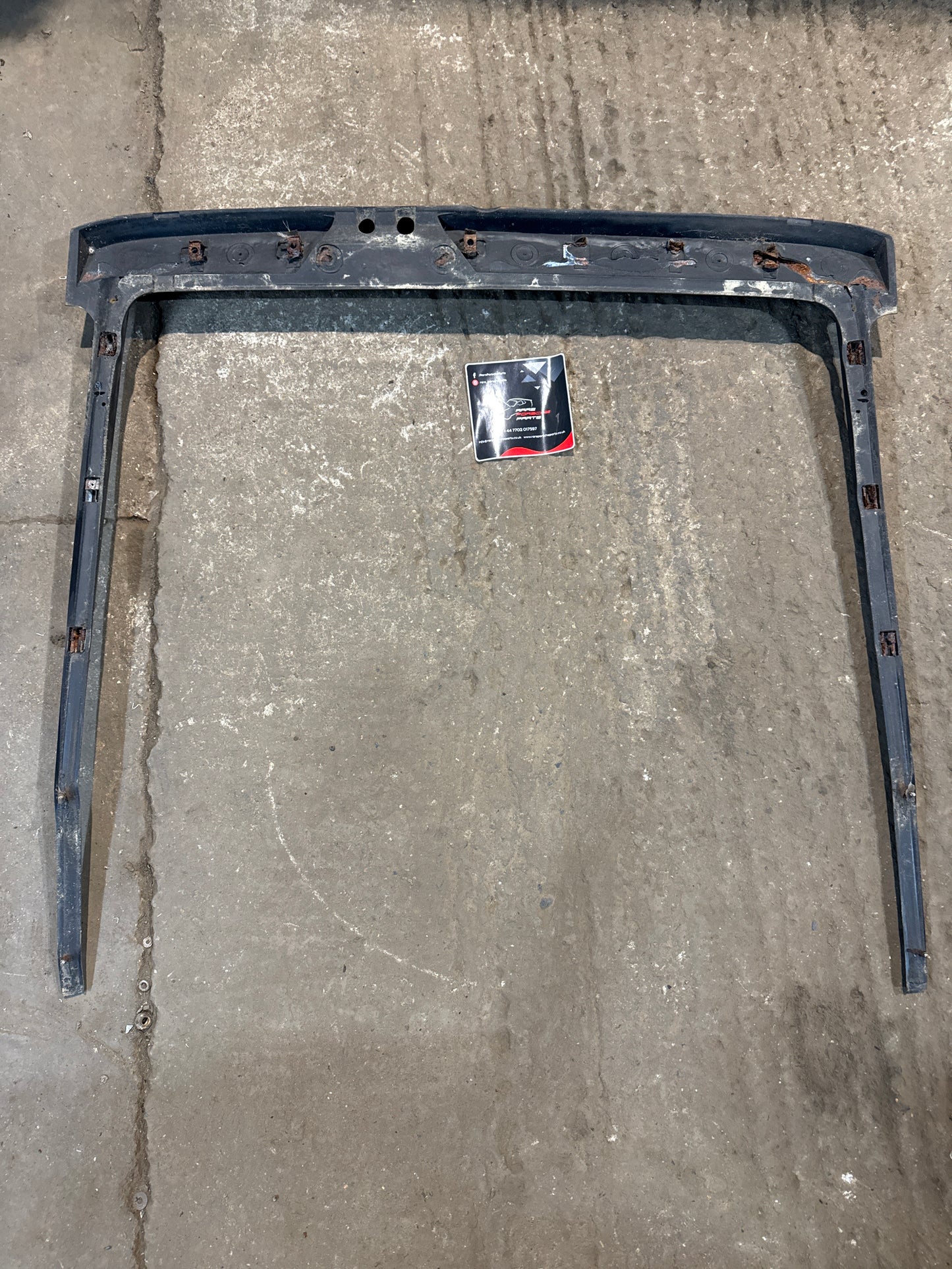 Porsche 928 boot spoiler, rear spoiler spares or repair 92851207102