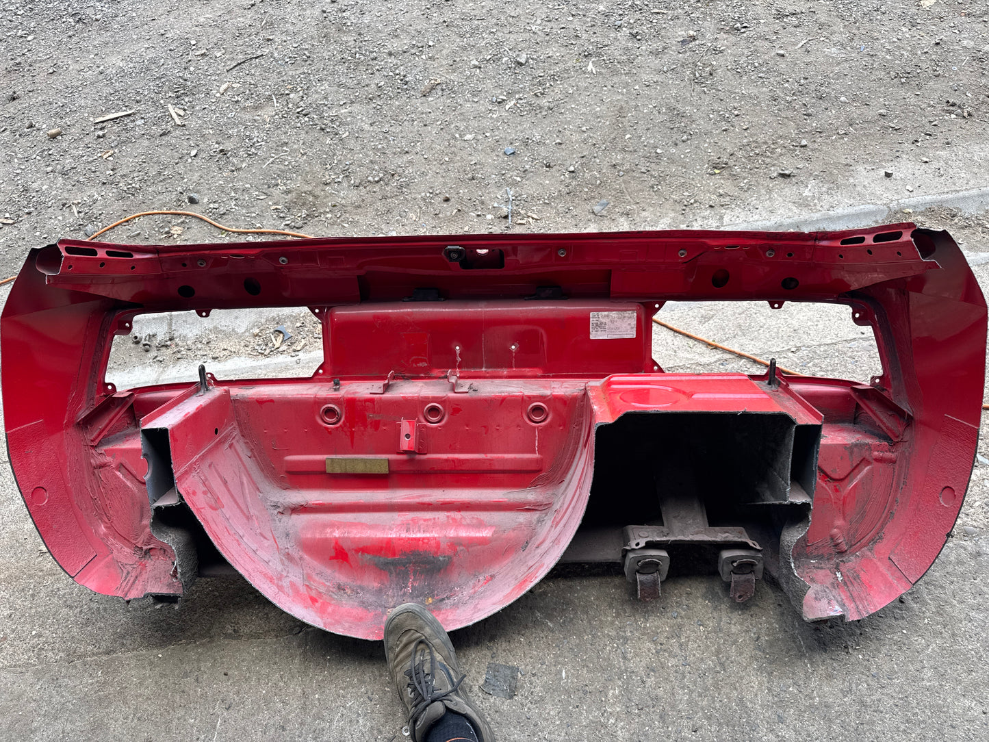 Porsche 924 rear end cut 94450303701, used