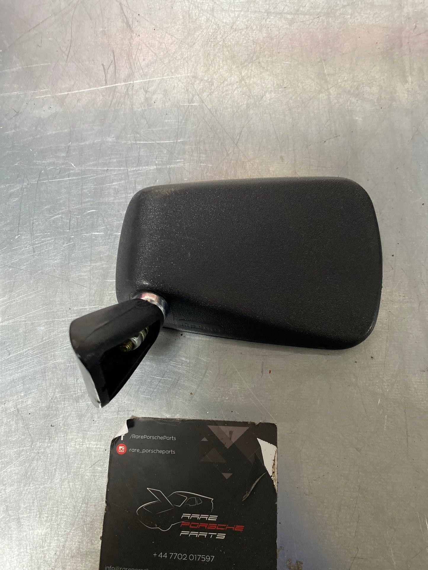 Porsche 924 early left wing mirror, 1976-1979, 477857501B new