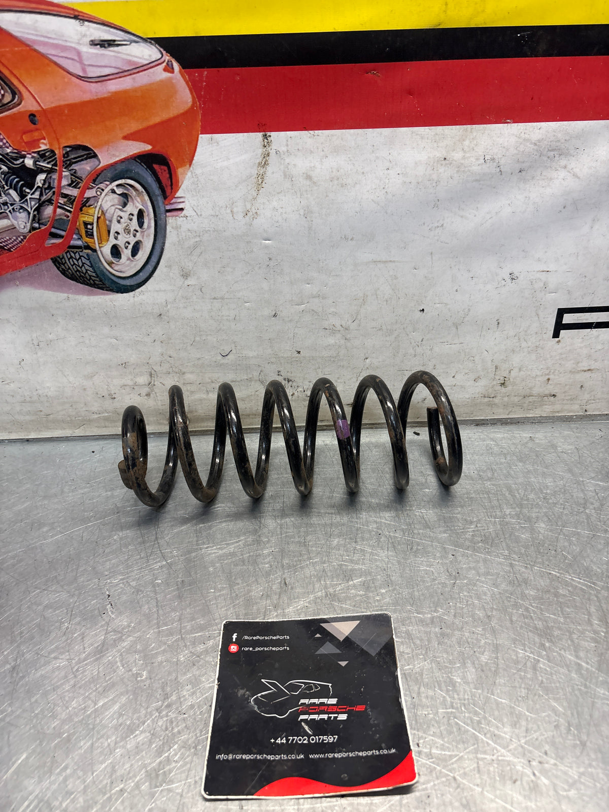 Porsche 911 993 rear coil spring, used 99333353120504
