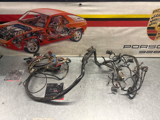 Porsche 928 S engine bay wiring loom, LHD, Spares or repair 92861200106