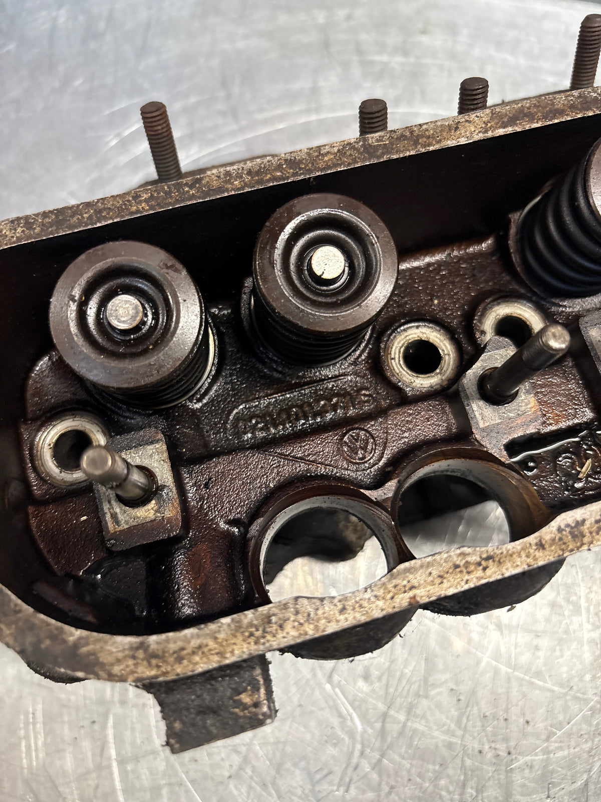 Porsche 914, cylinder head, used 021101371S