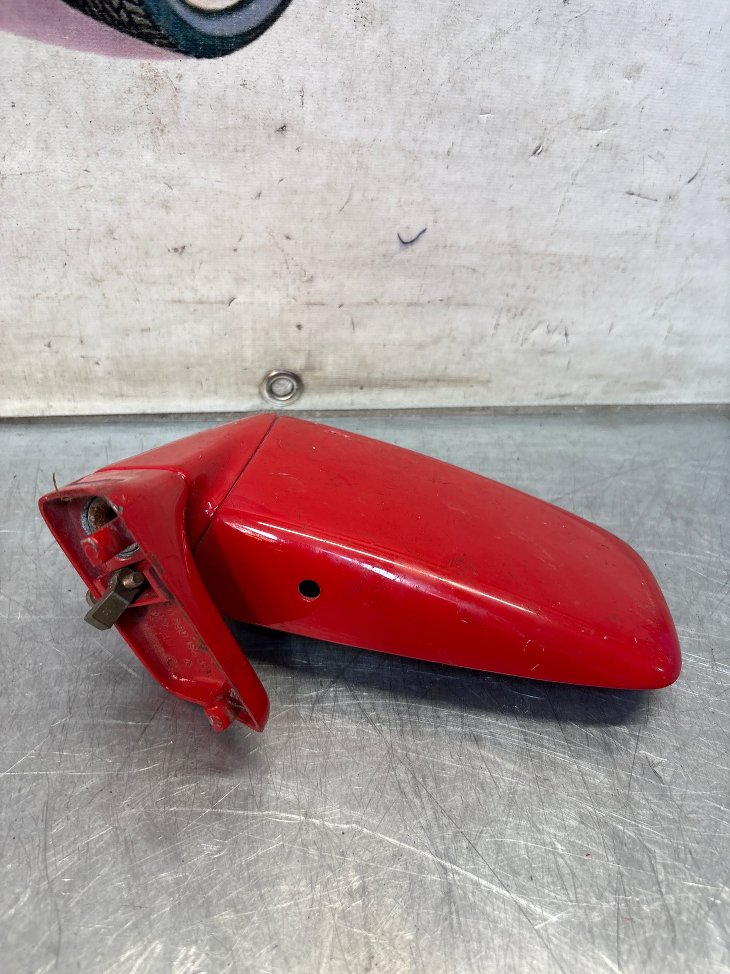 Porsche 928s left side Mirror base, used 92873102503