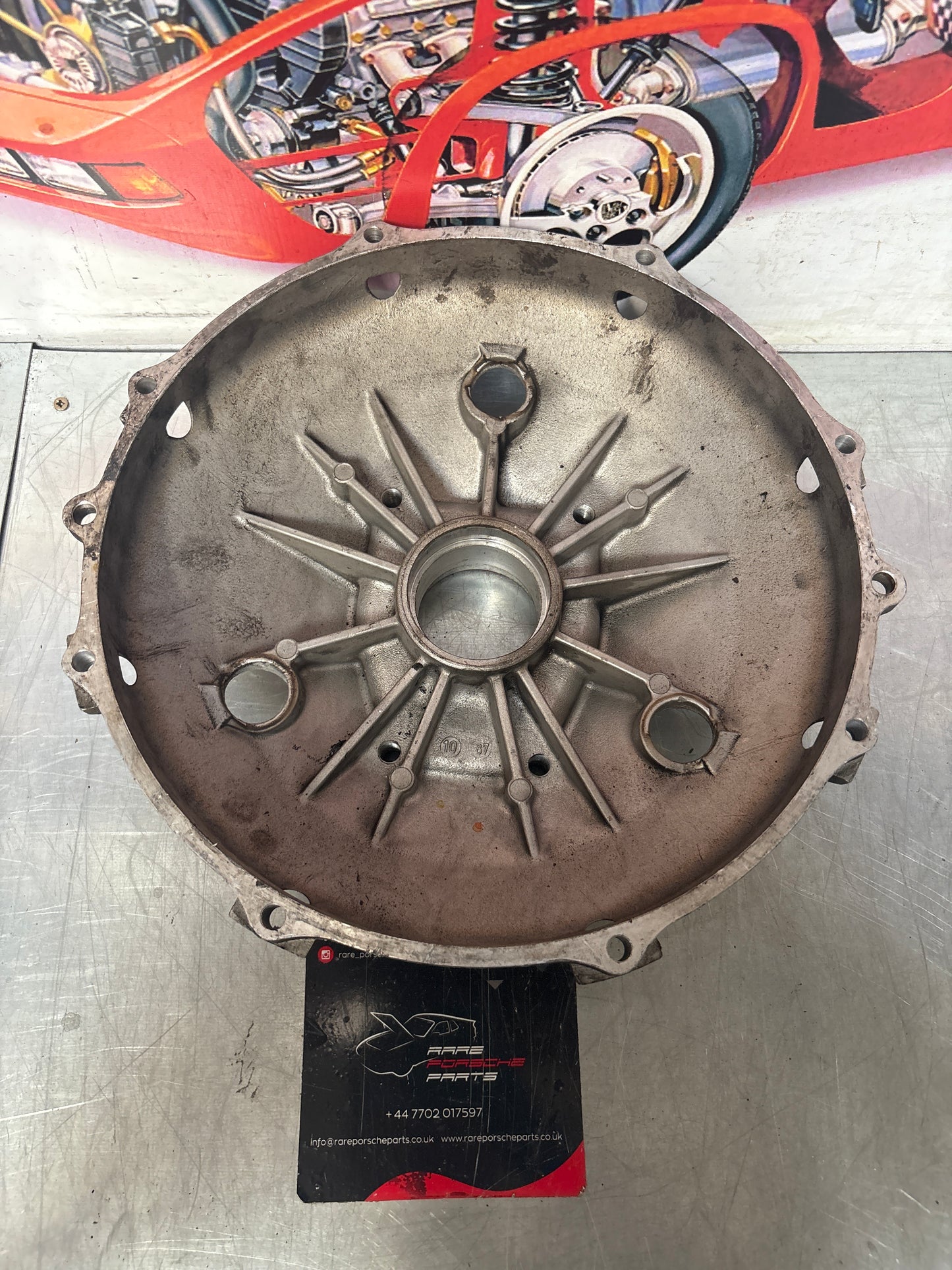Porsche 928 S4 bell housing, used 9603211013R