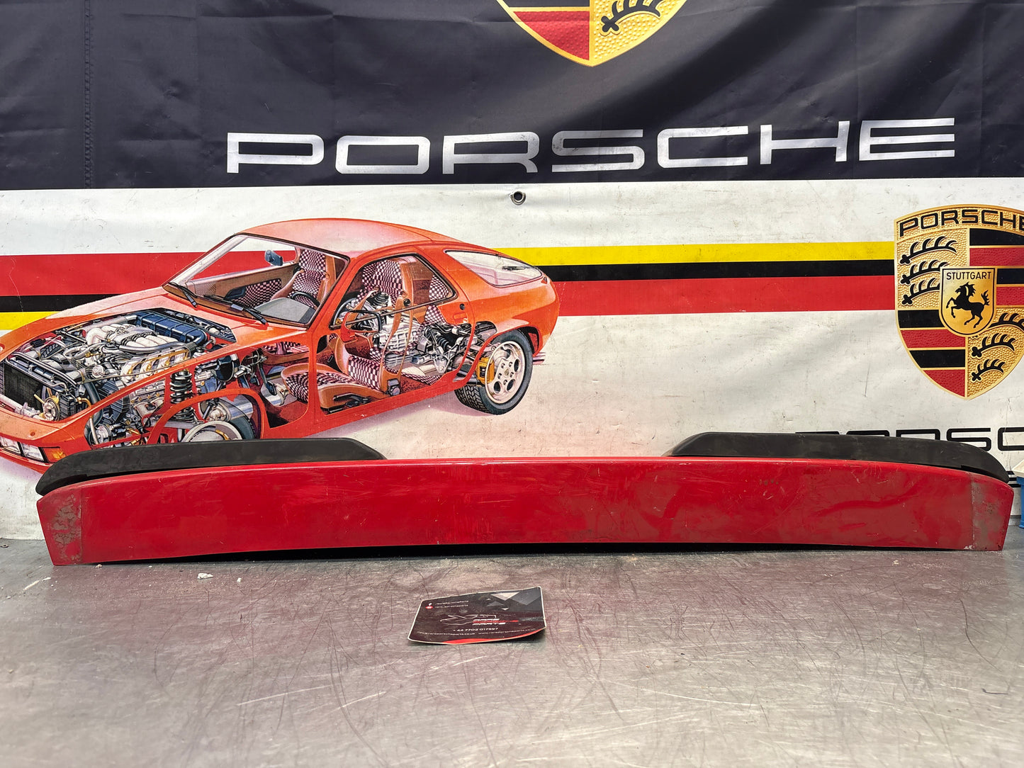 Porsche 944 Rear USA bumper, used 94450530100