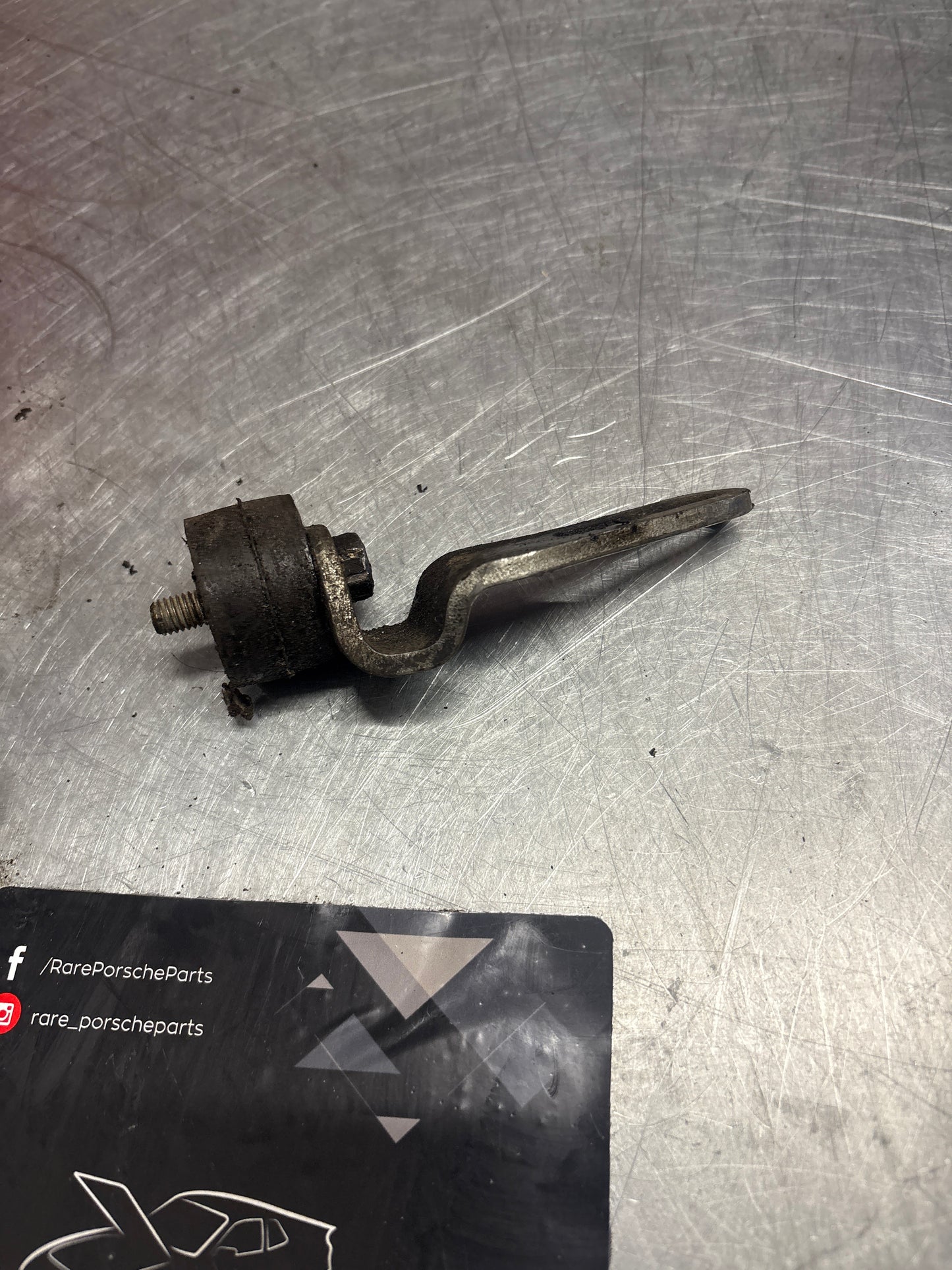 Porsche 924 alternator bracket,  046903255B used, LHD only