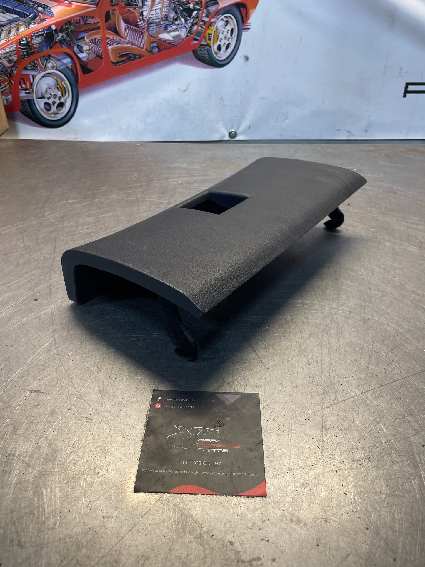 Porsche 928 glovebox door, black, used