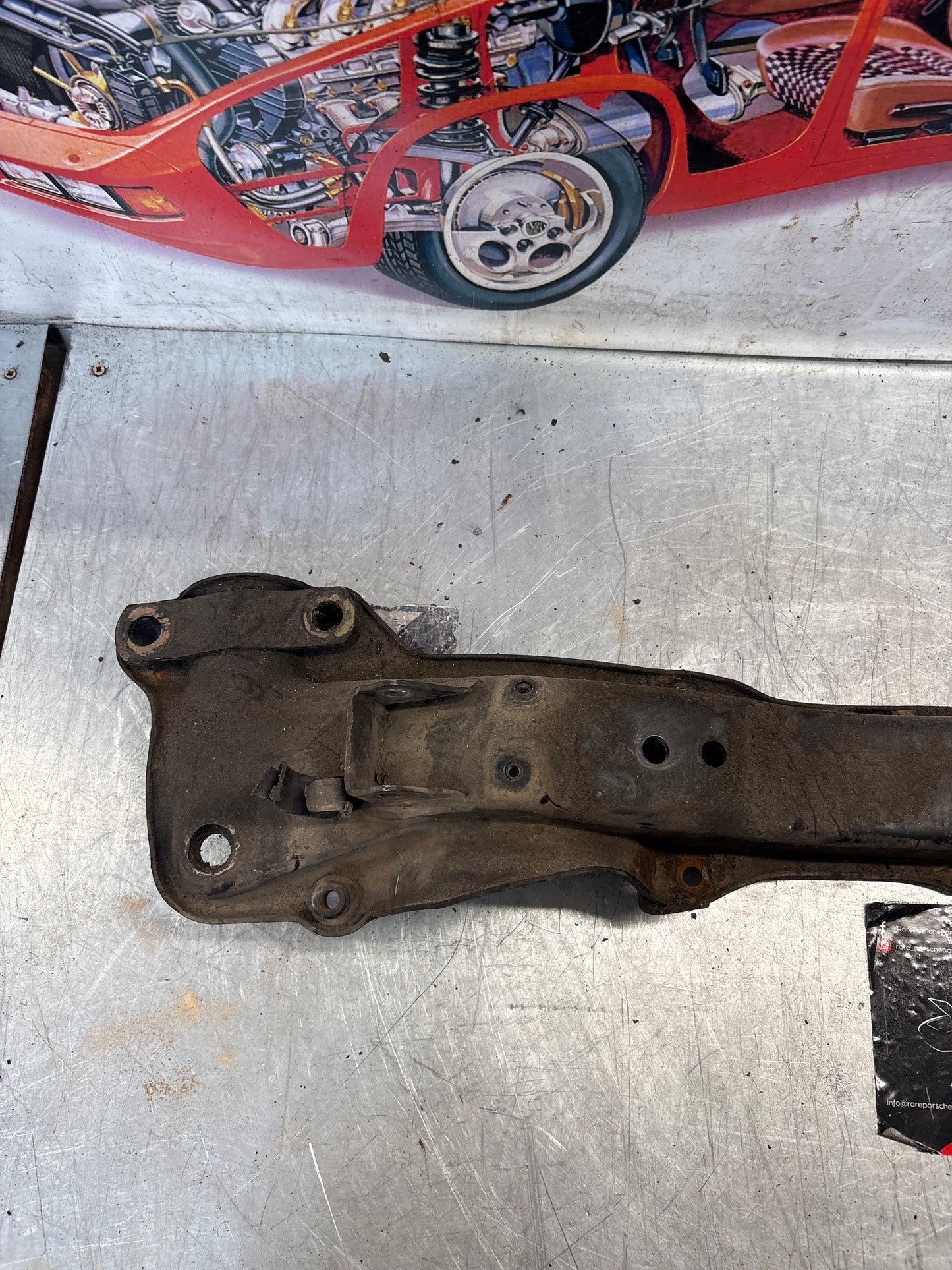 Porsche 928 82-85 engine mount, used 92837501106