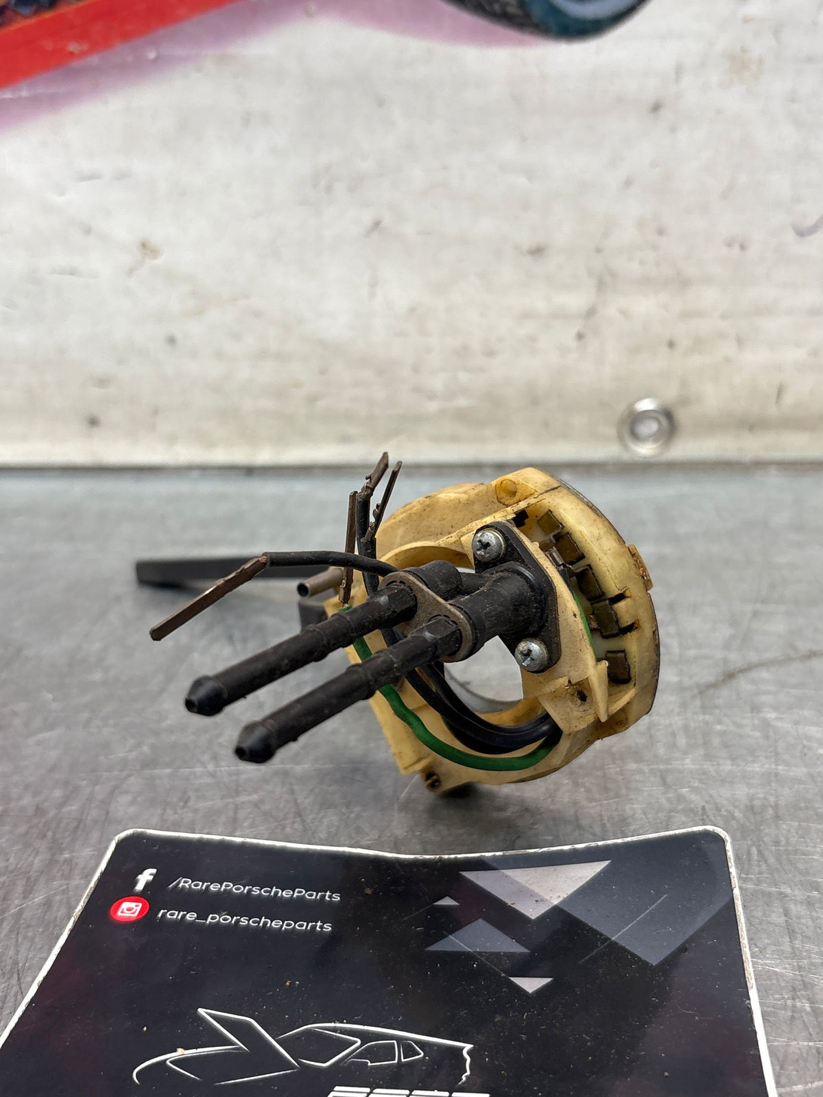 Porsche 914 steering coloumn wiper switch, used 91461391515