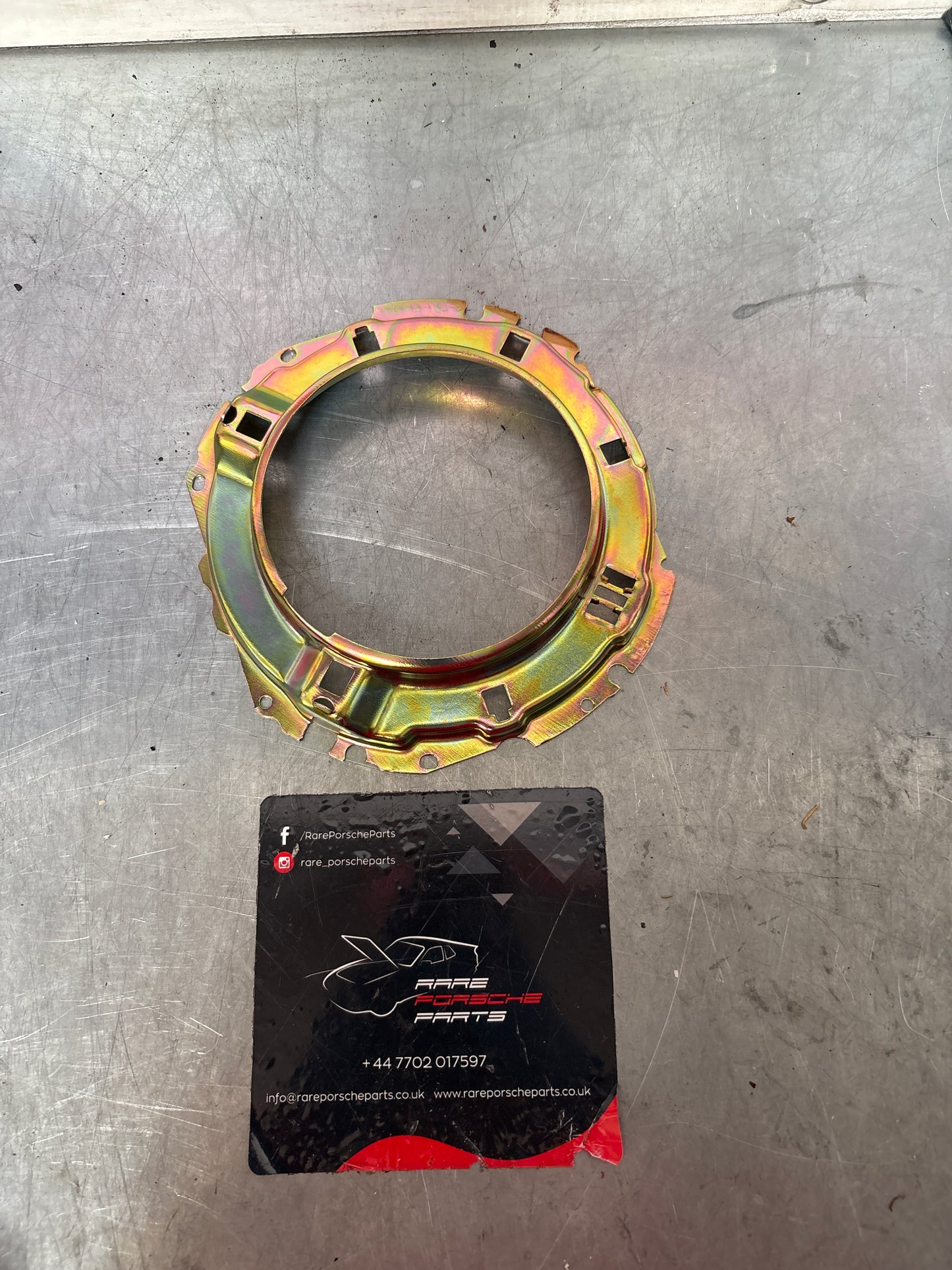 Porsche 924 944 headlight retaining frame, refurbished 477941046