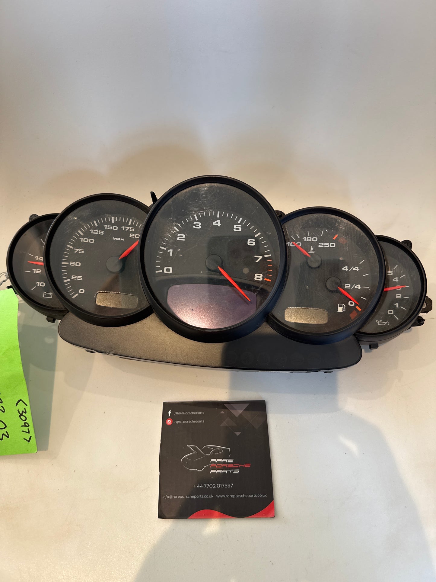 Porsche Boxster 996 Instrument Cluster, unknown mileage 9966412230370C used