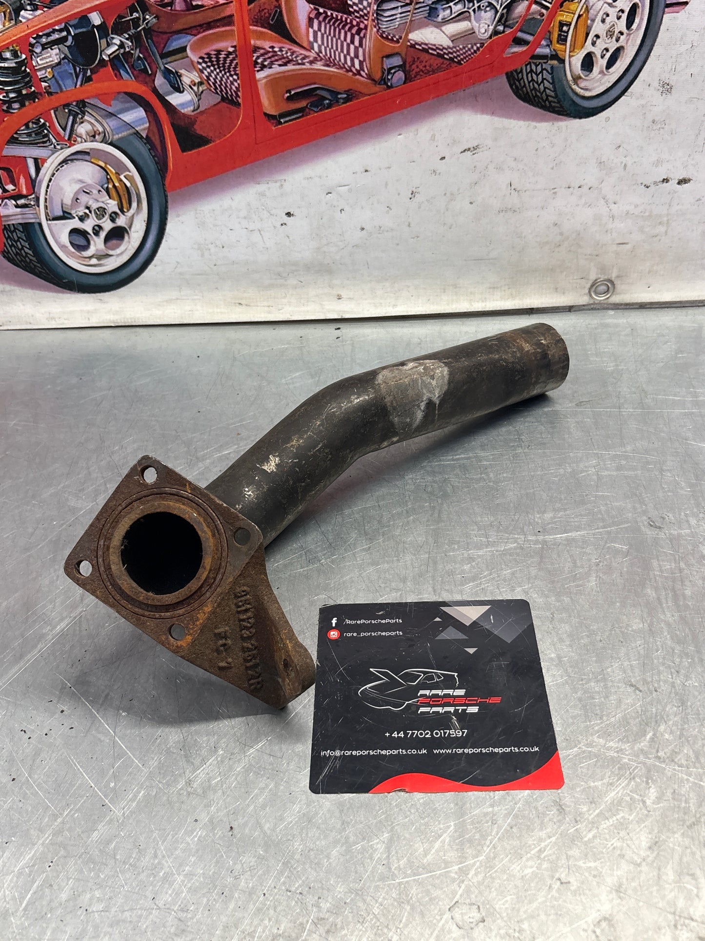 Porsche 944 Turbo Wastegate dump, used 9511232512R