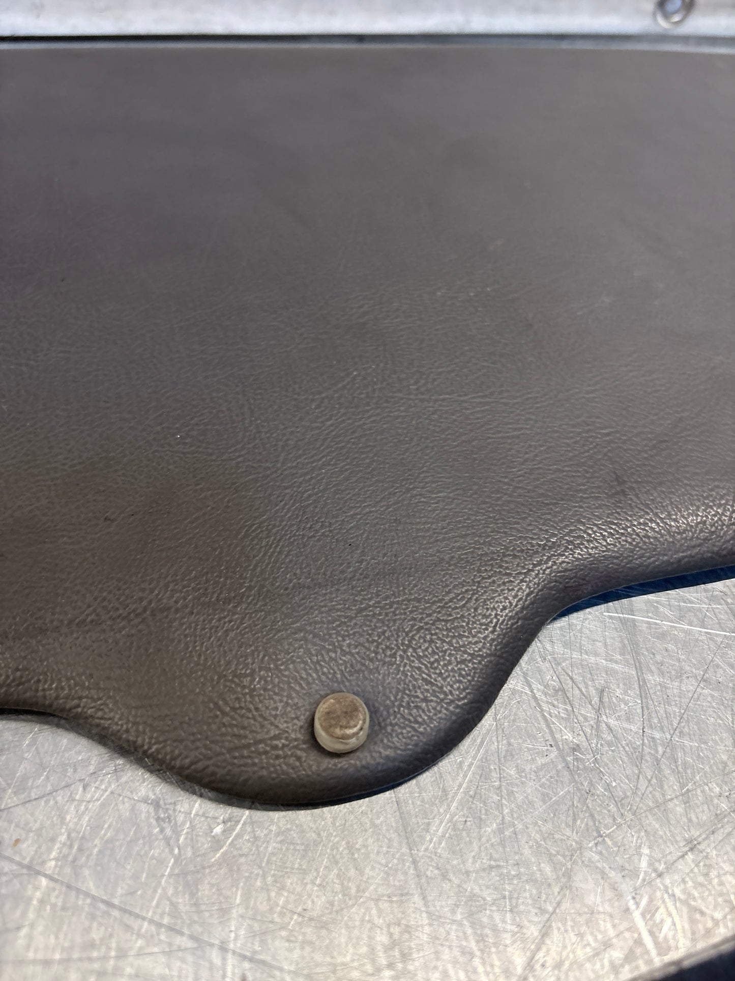 Porsche 928 sun roof headliner trim, greyish green, used 92856406950QC2
