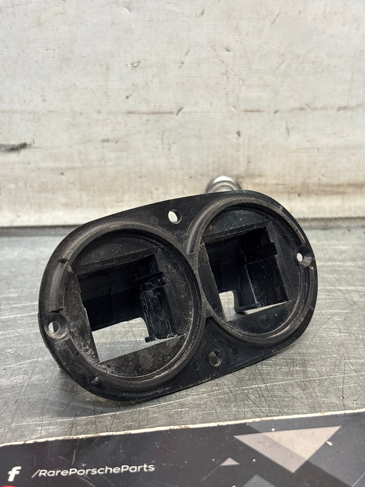 Porsche 928 seat switch housing, used  92852155904