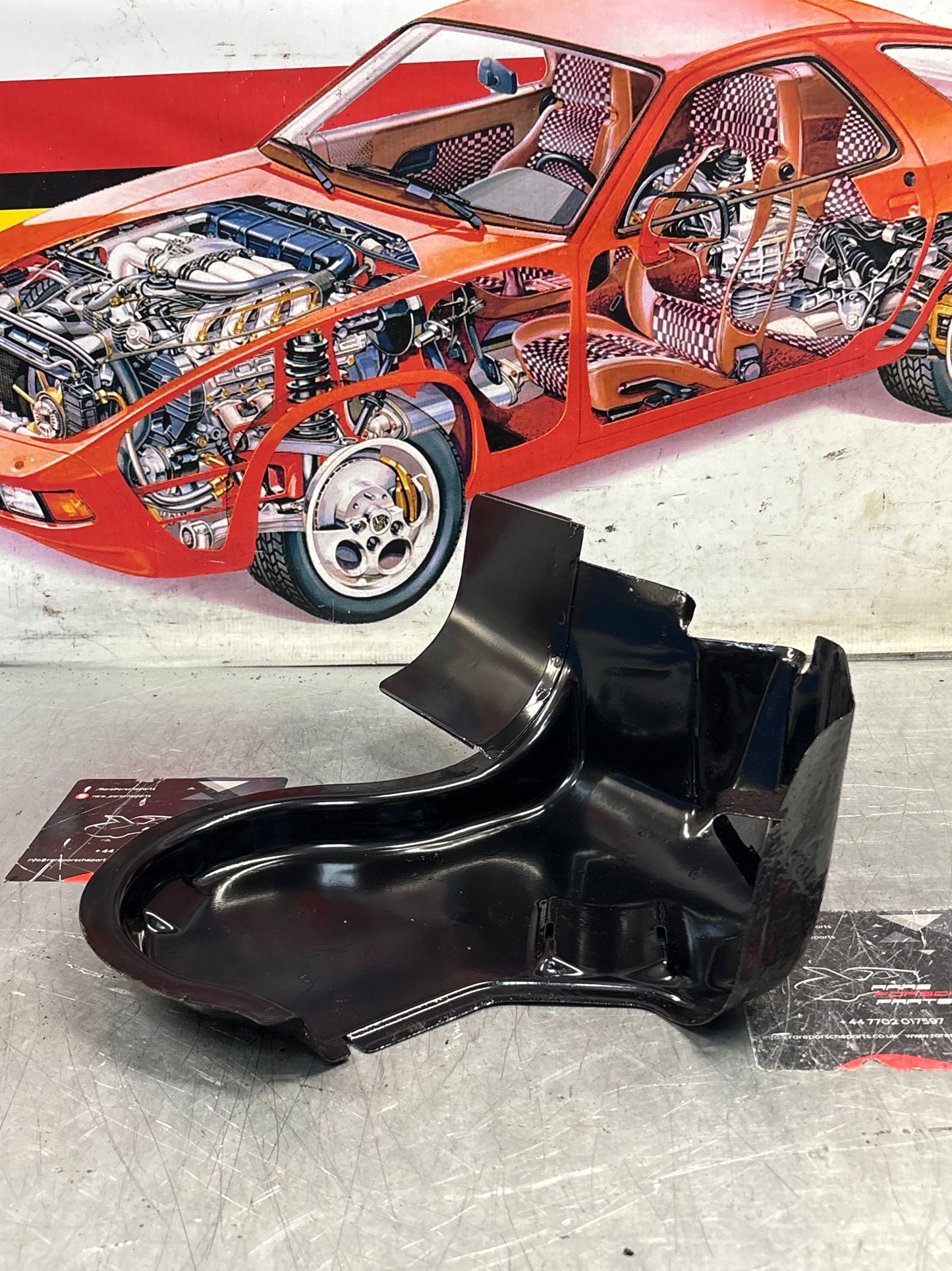 Porsche 944 85.5- fuel pump cover plate,refurbished  94420133100