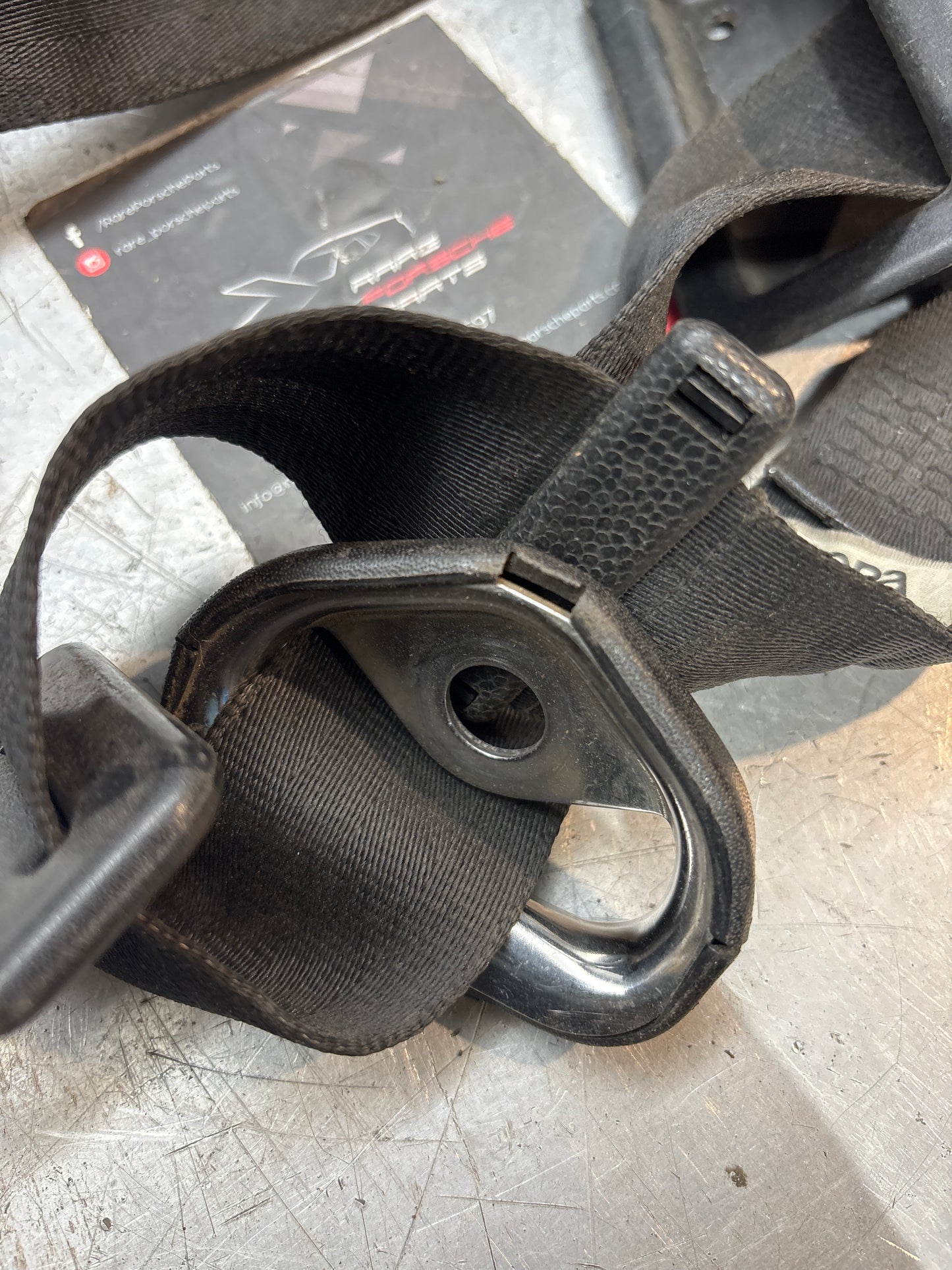 Porsche 928 911 G front right O/S seat belt, 91180312605 used