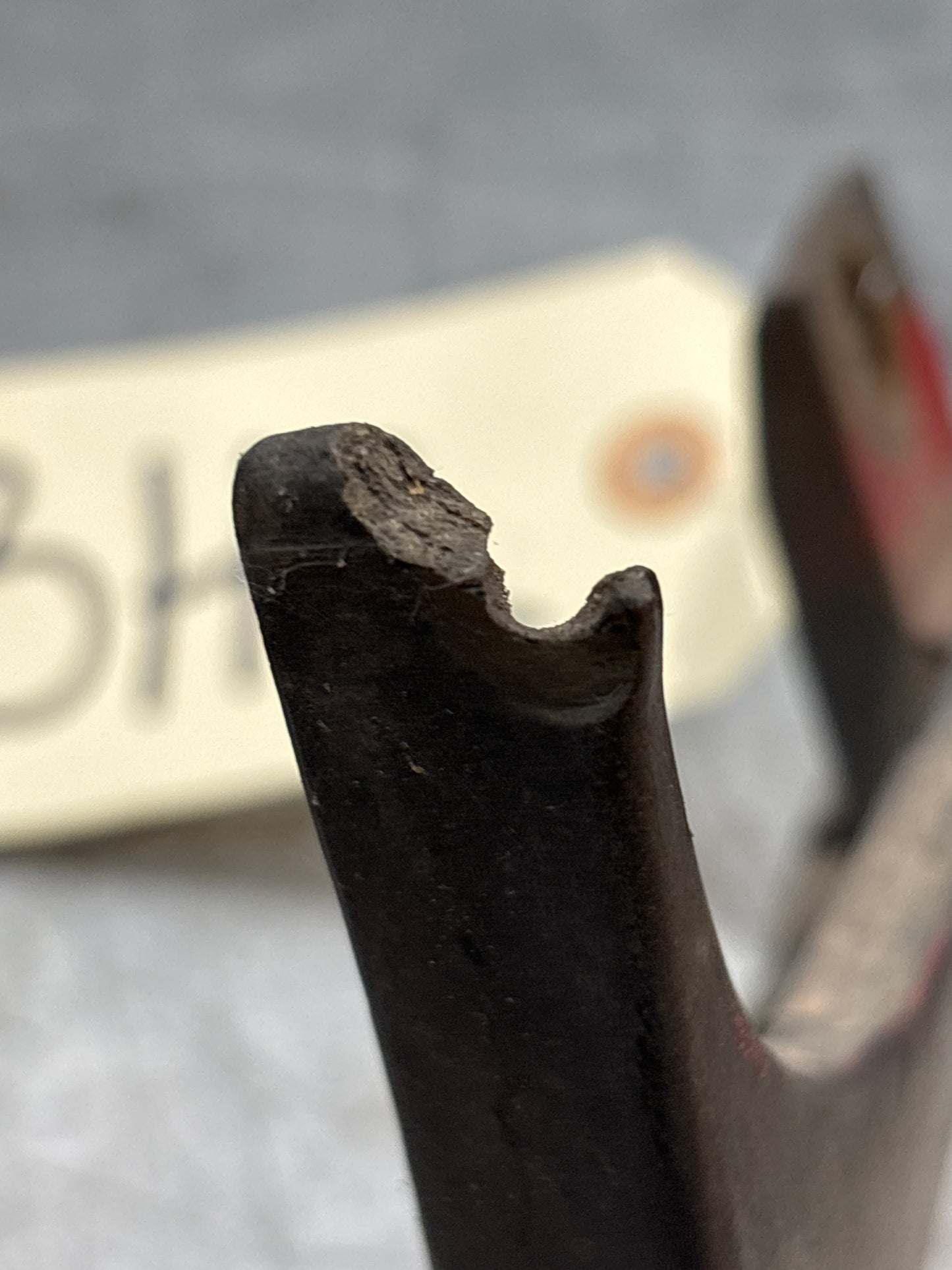 Porsche 944 lower door sill trim molding right side, spares or repair 9515591600