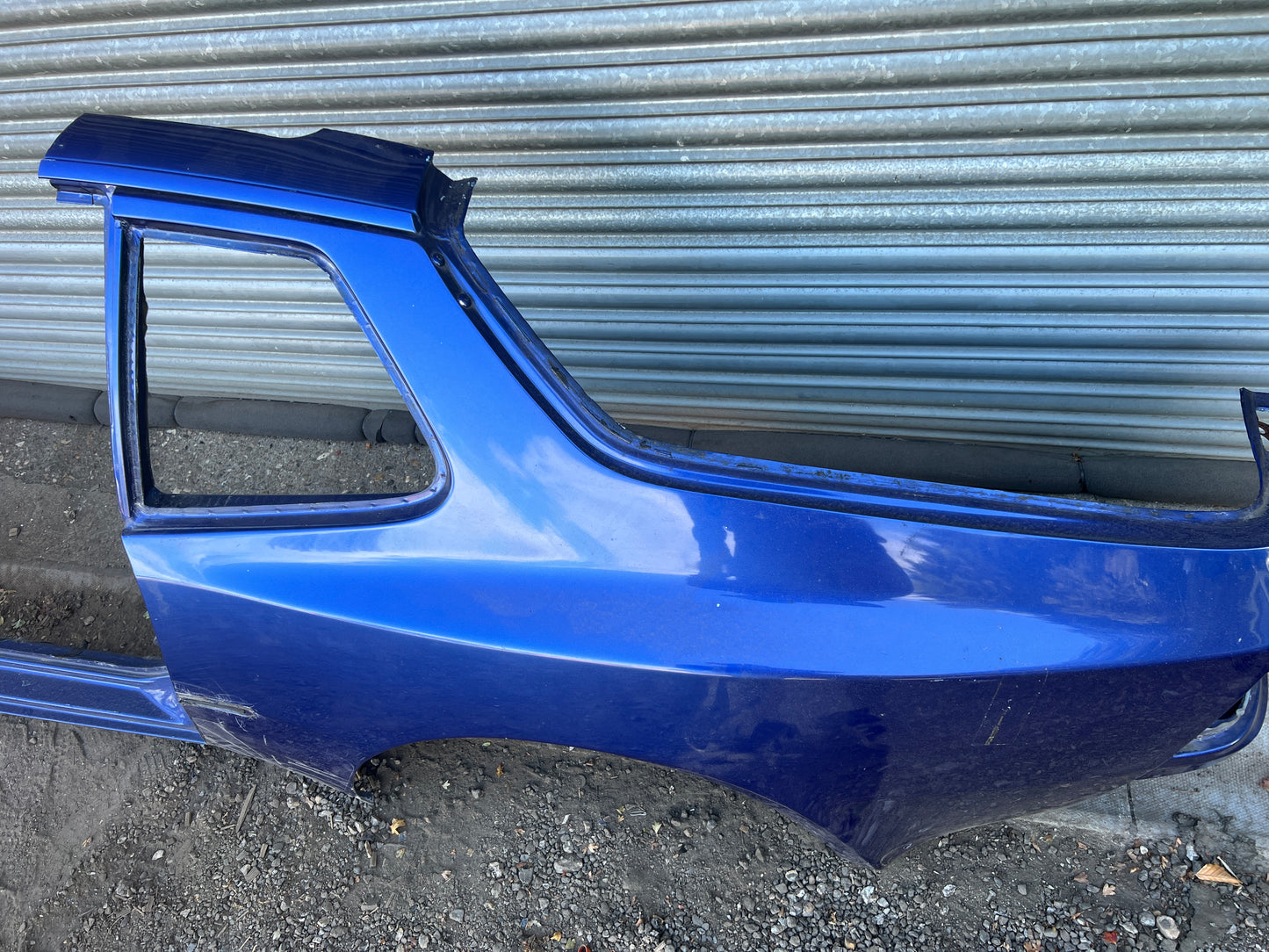 Porsche 944 left side cut, rear fender with sill 94450390303, 94450361102