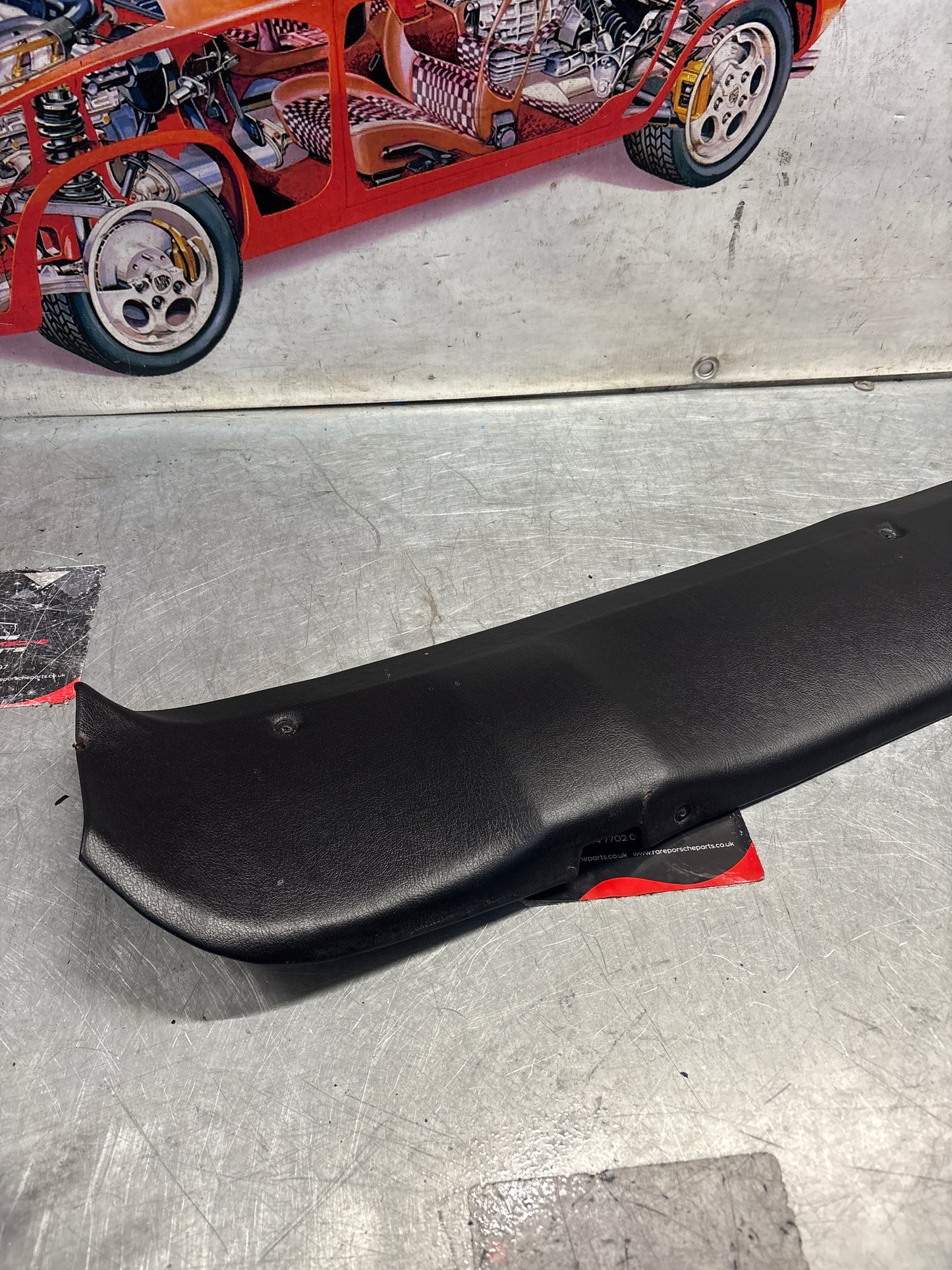 Porsche 924 944 sunroof mechanism trim panel Black 1984 onwards 94455594100