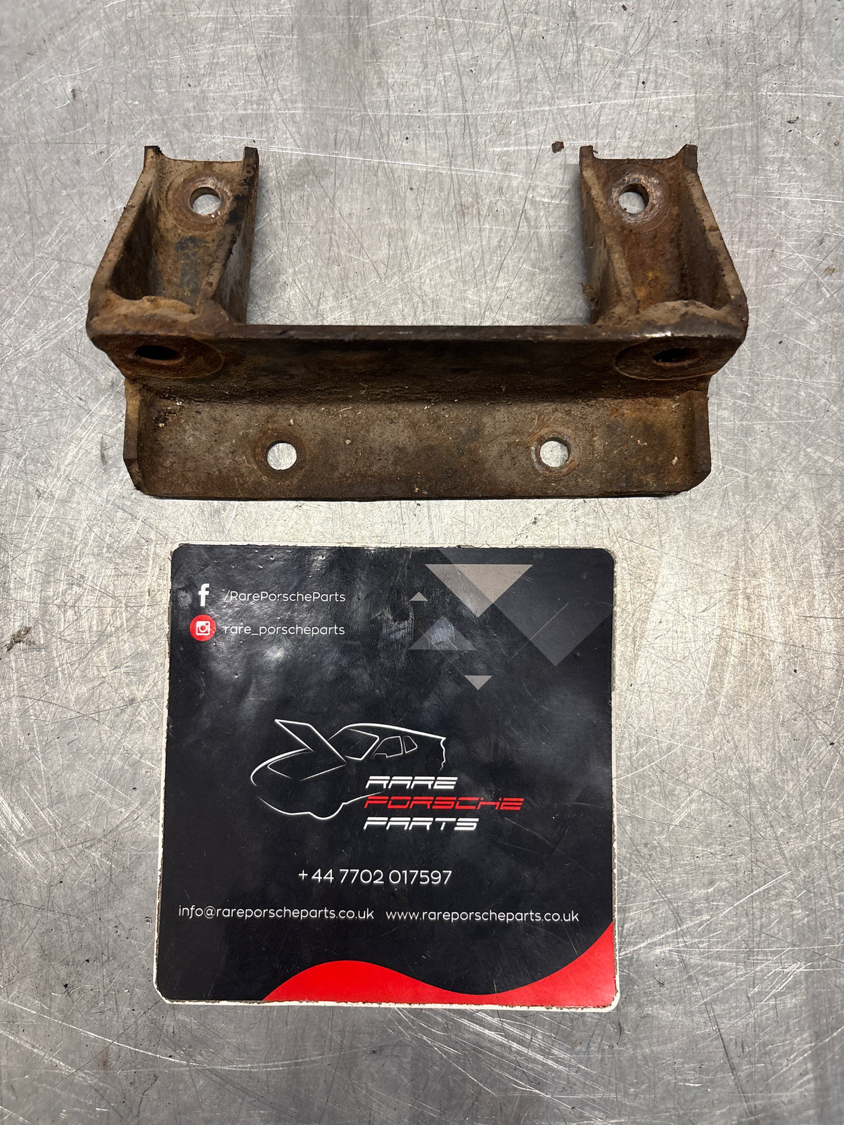 Porsche 914 engine mount support plate, used 022199291