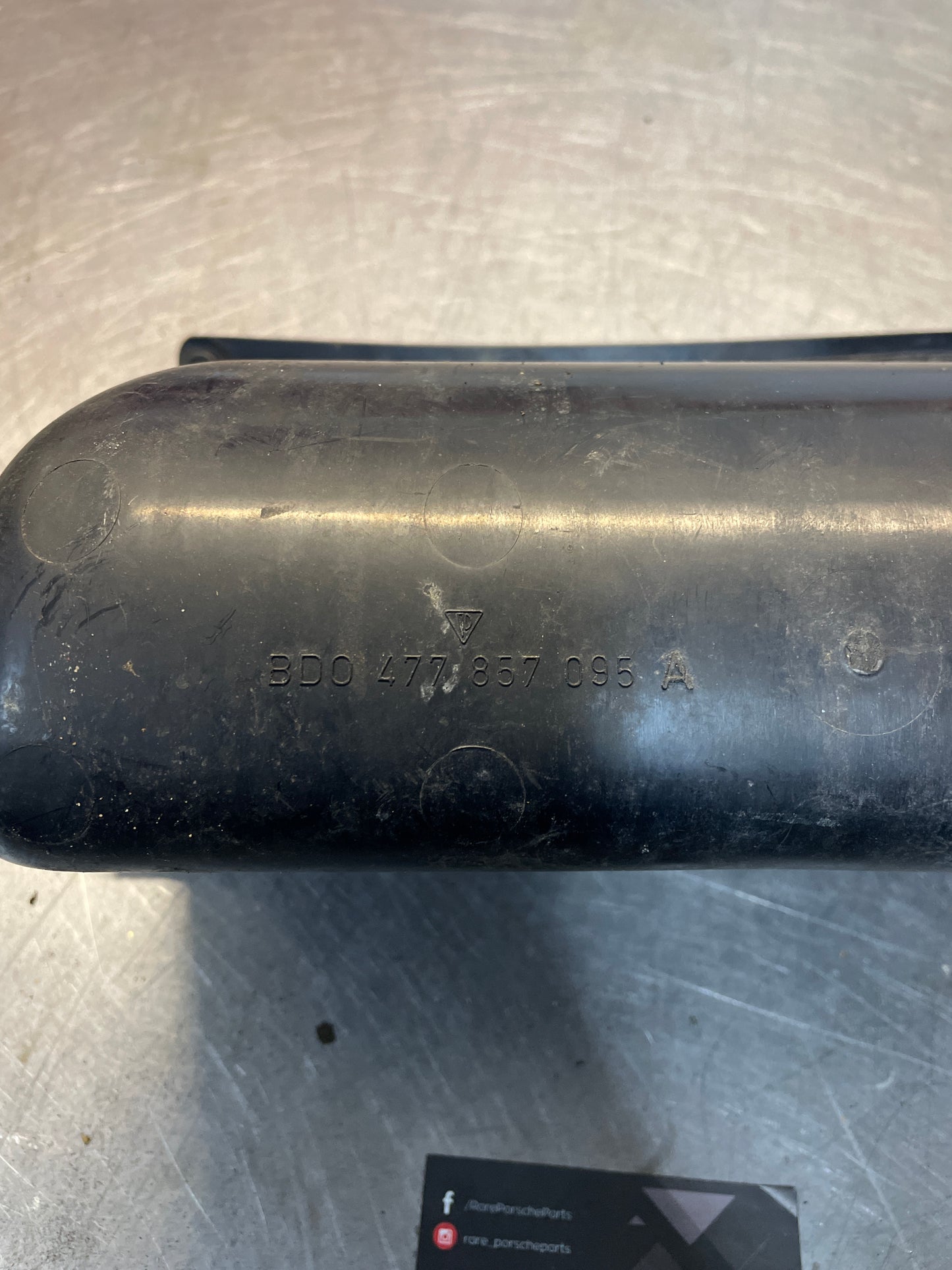 Porsche 924 glovebox, grey used 477857095A