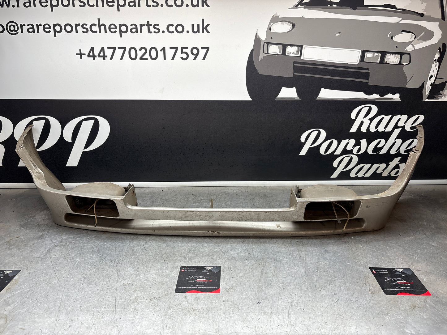 Porsche 944 Front spoiler, valance with fog light used 93150537105