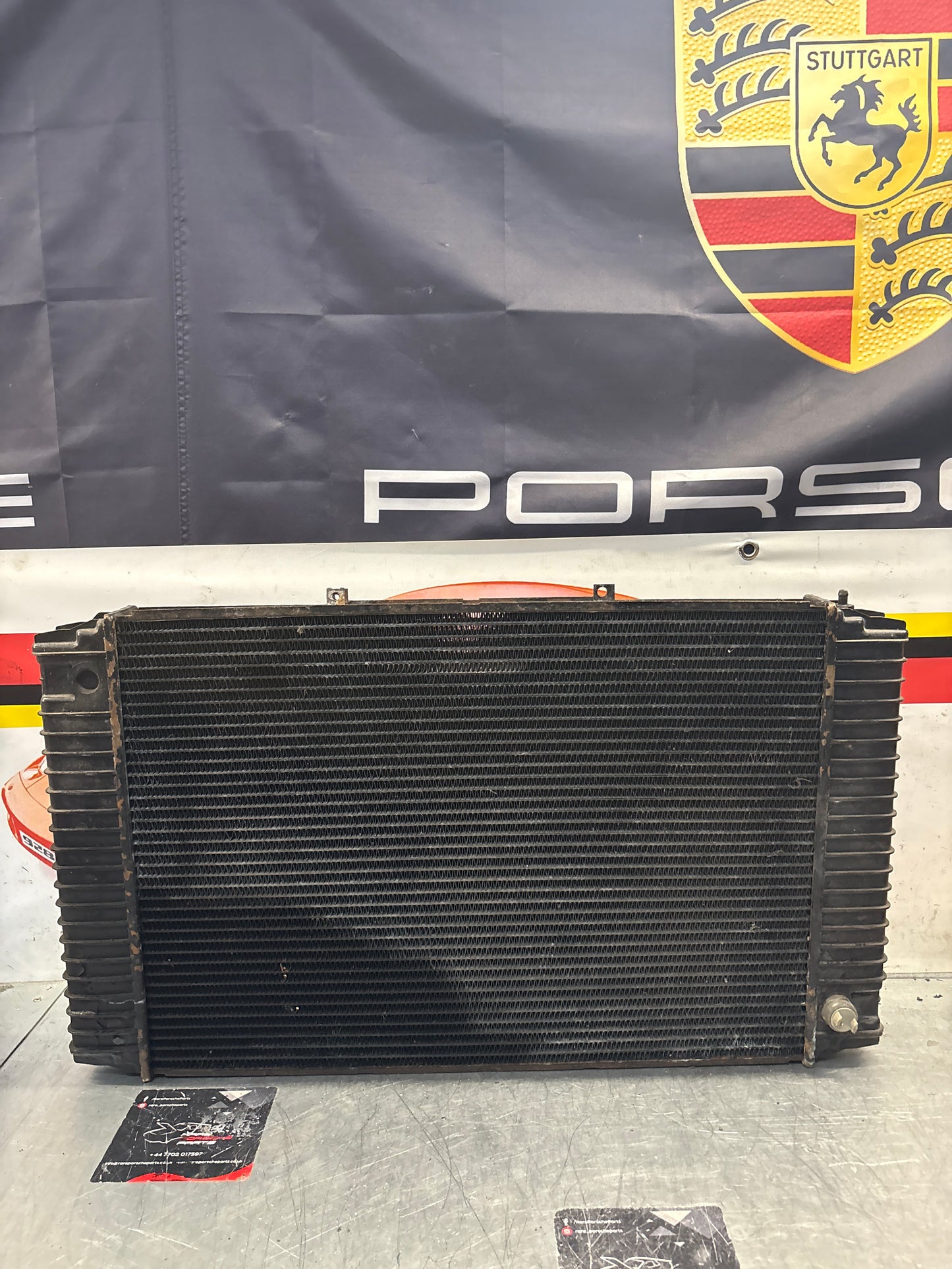 Porsche 928S BEHR Radiator, used, pressure tested 92810644401