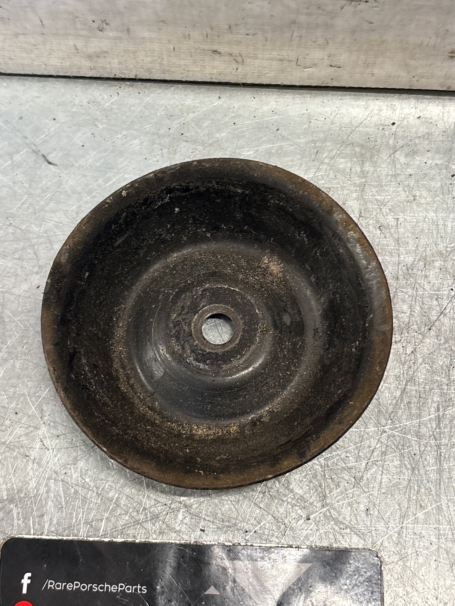 Porsche 928 shock absorber supporting plate, used 92833343600