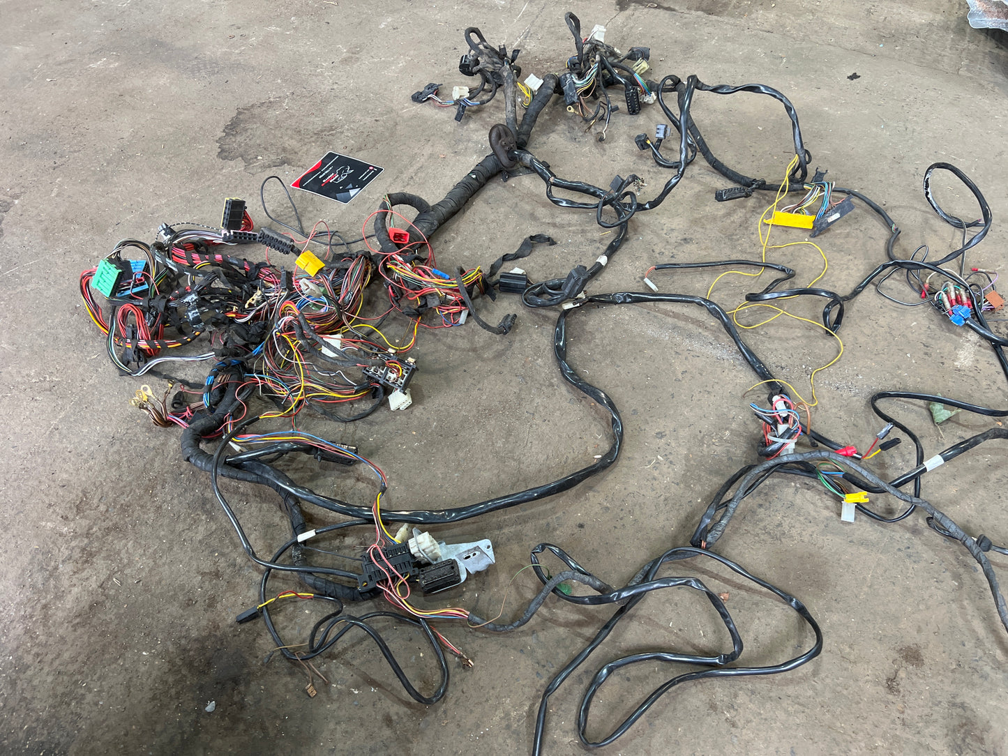 Porsche 928 S4 dash interior wiring loom 92761200320 used spare or repairs