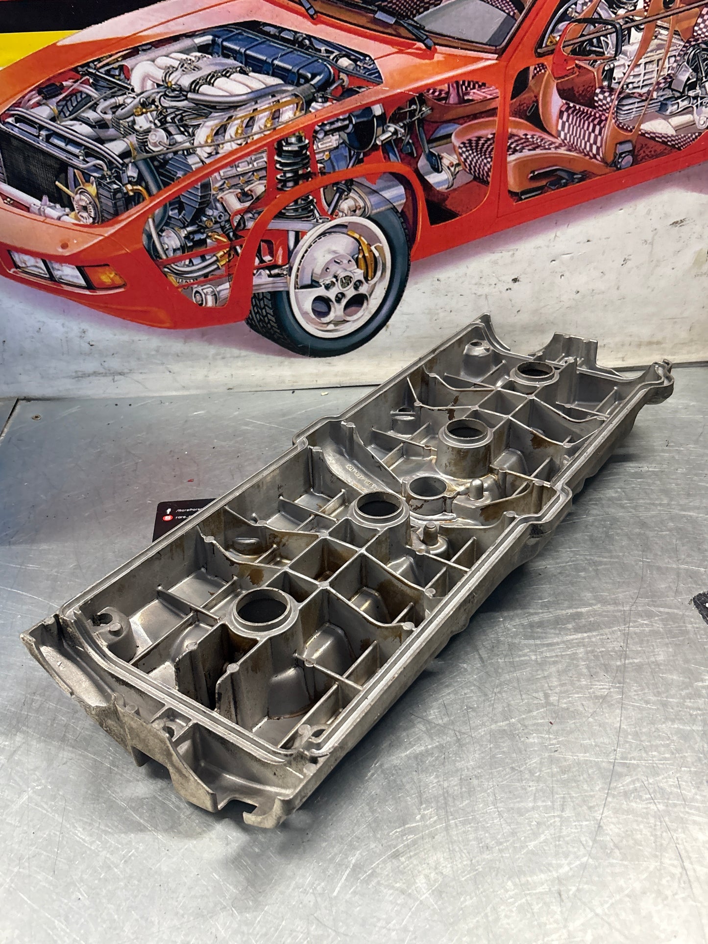 Porsche 968 cylinder head cover, for spares or repair 94410446102